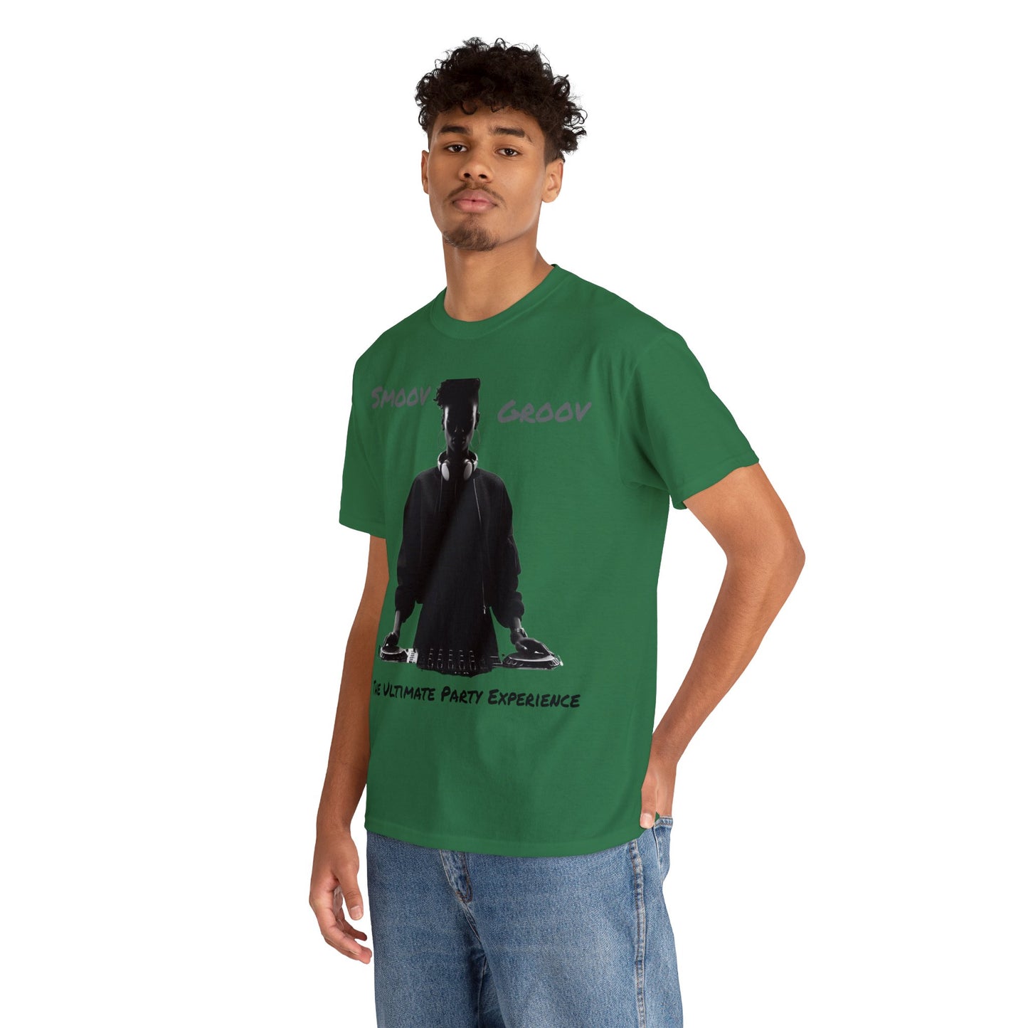 Smoov Groov Black Artist DJ Unisex Heavy Cotton T-Shirt
