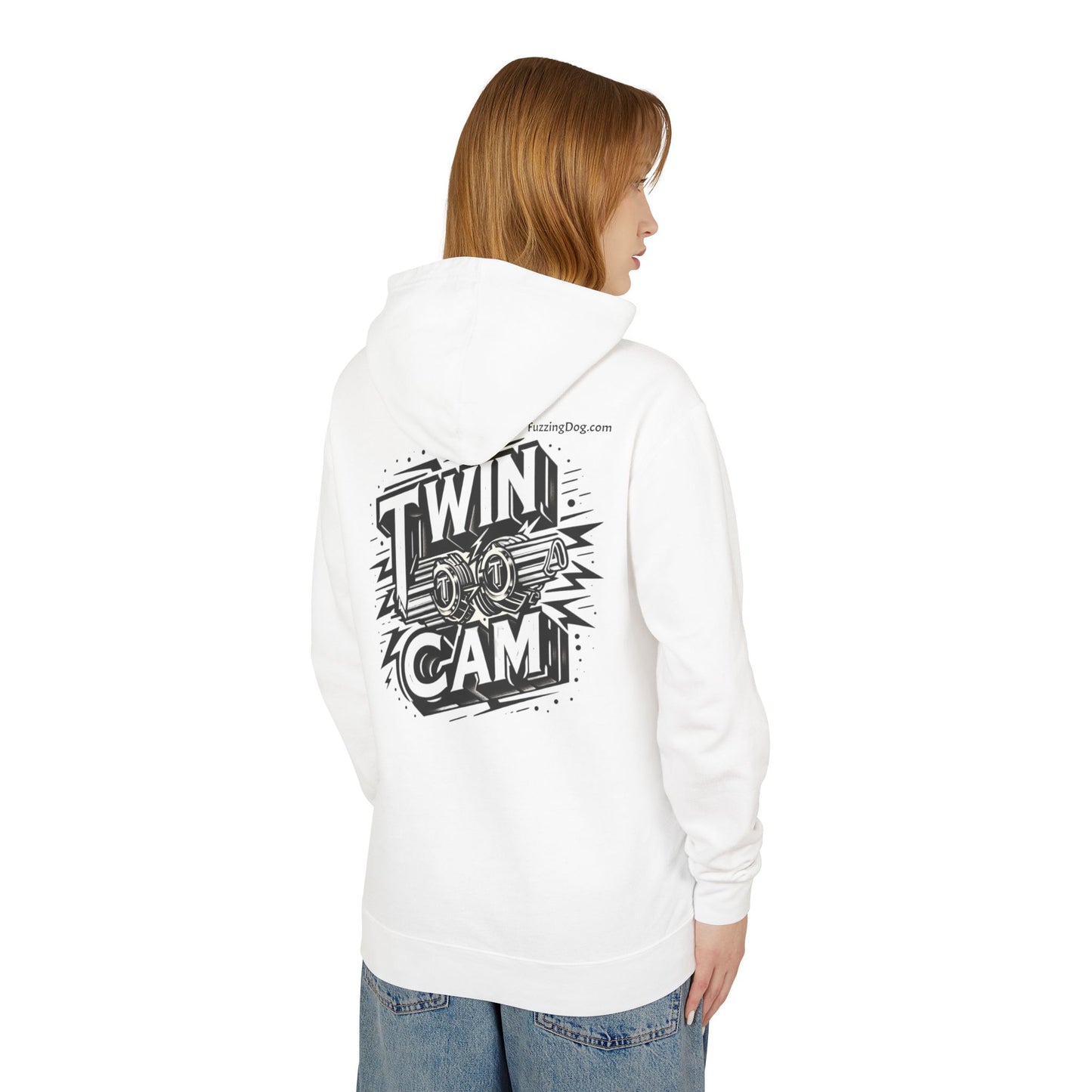 Twin Cam Motor Lightweight Hoodie - Cotton