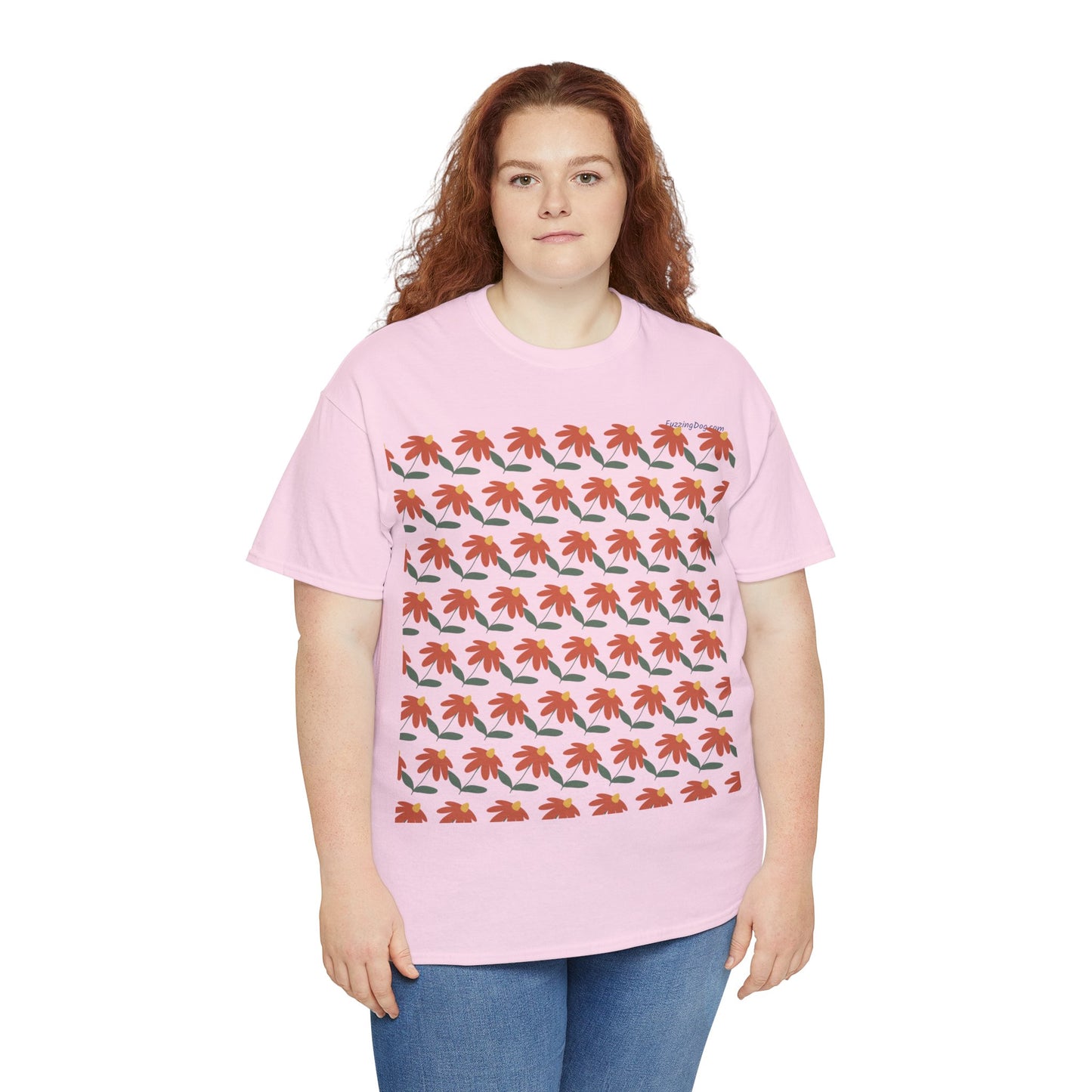 Flower Unisex Heavy Cotton Tee