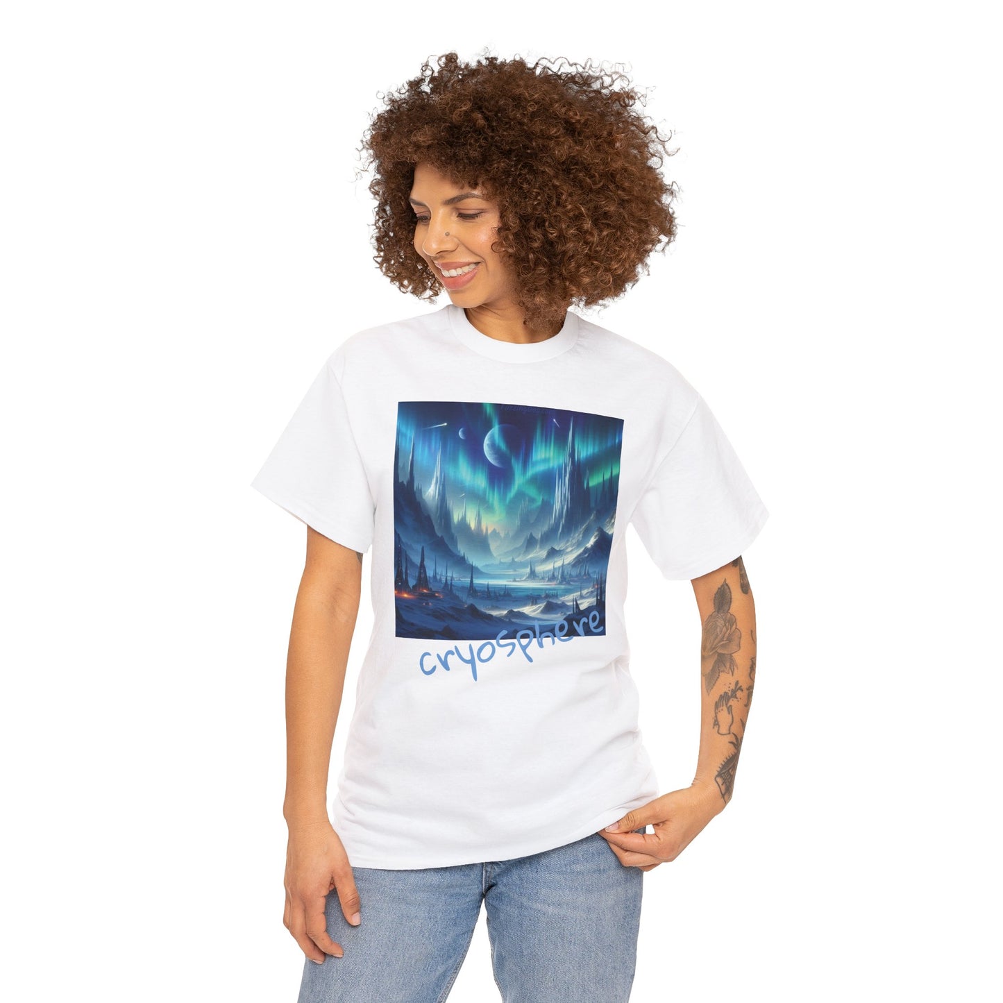 Cryosphere Unisex Heavy Cotton Tee