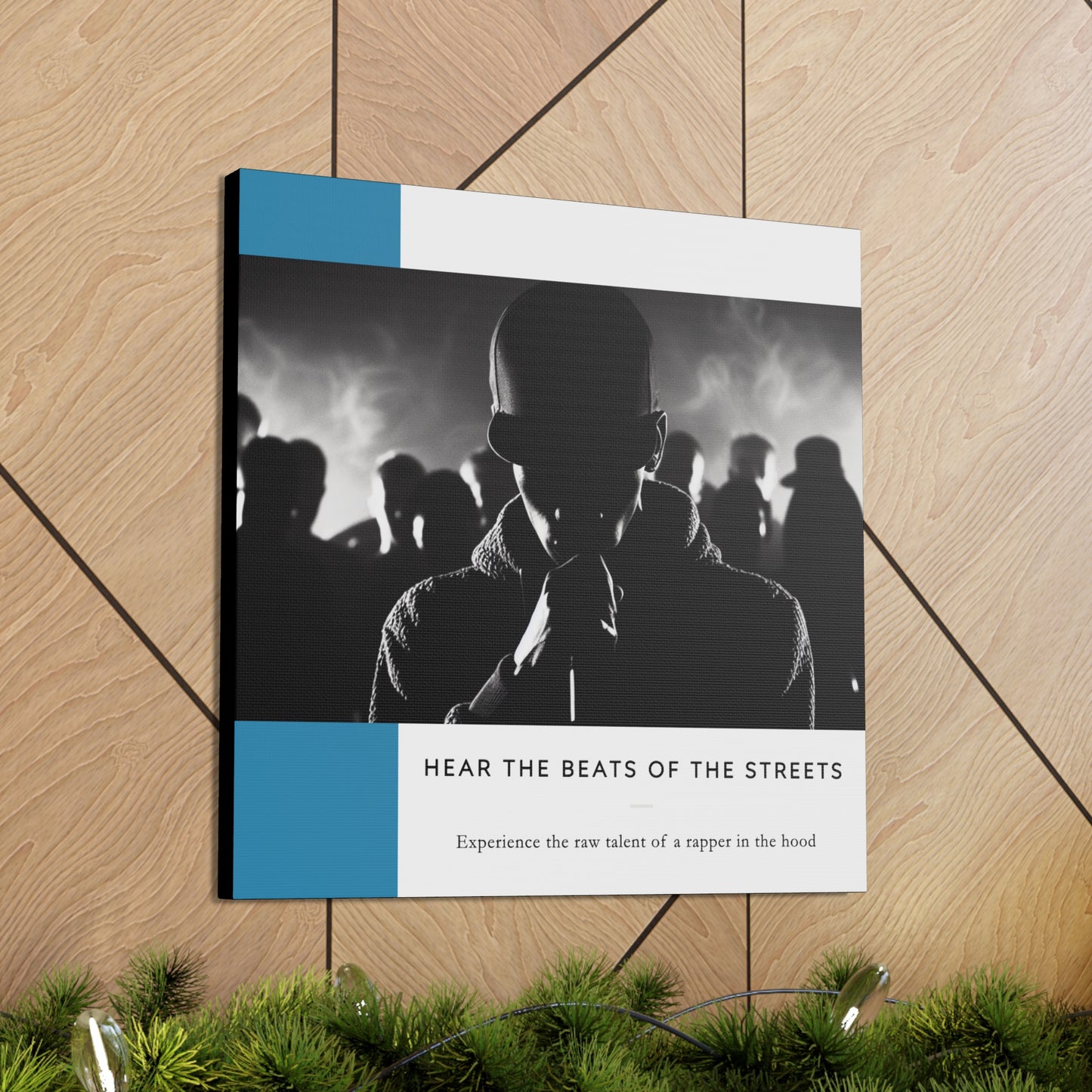 Smoov Street rapper Canvas Wall Art