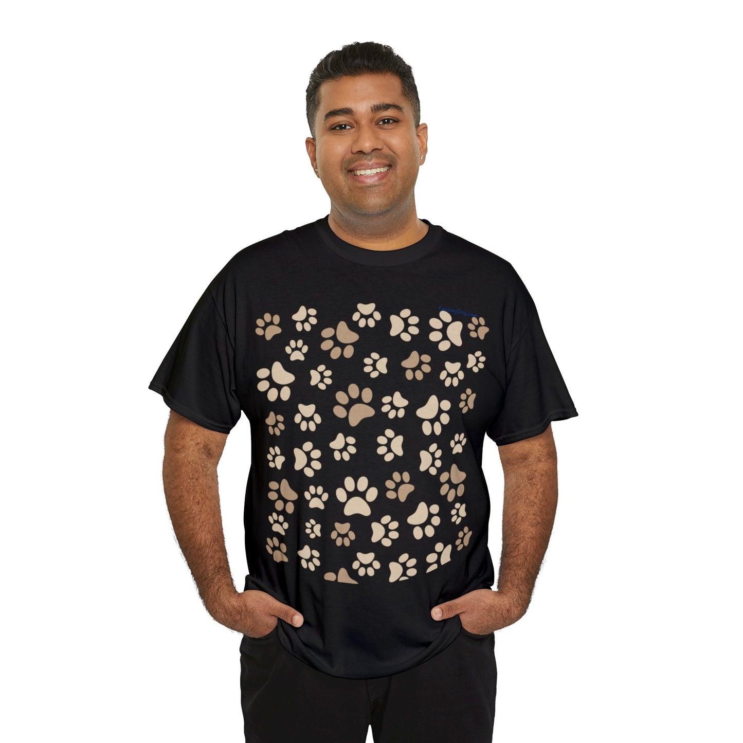 Dog Paws Unisex Heavy Cotton Tee