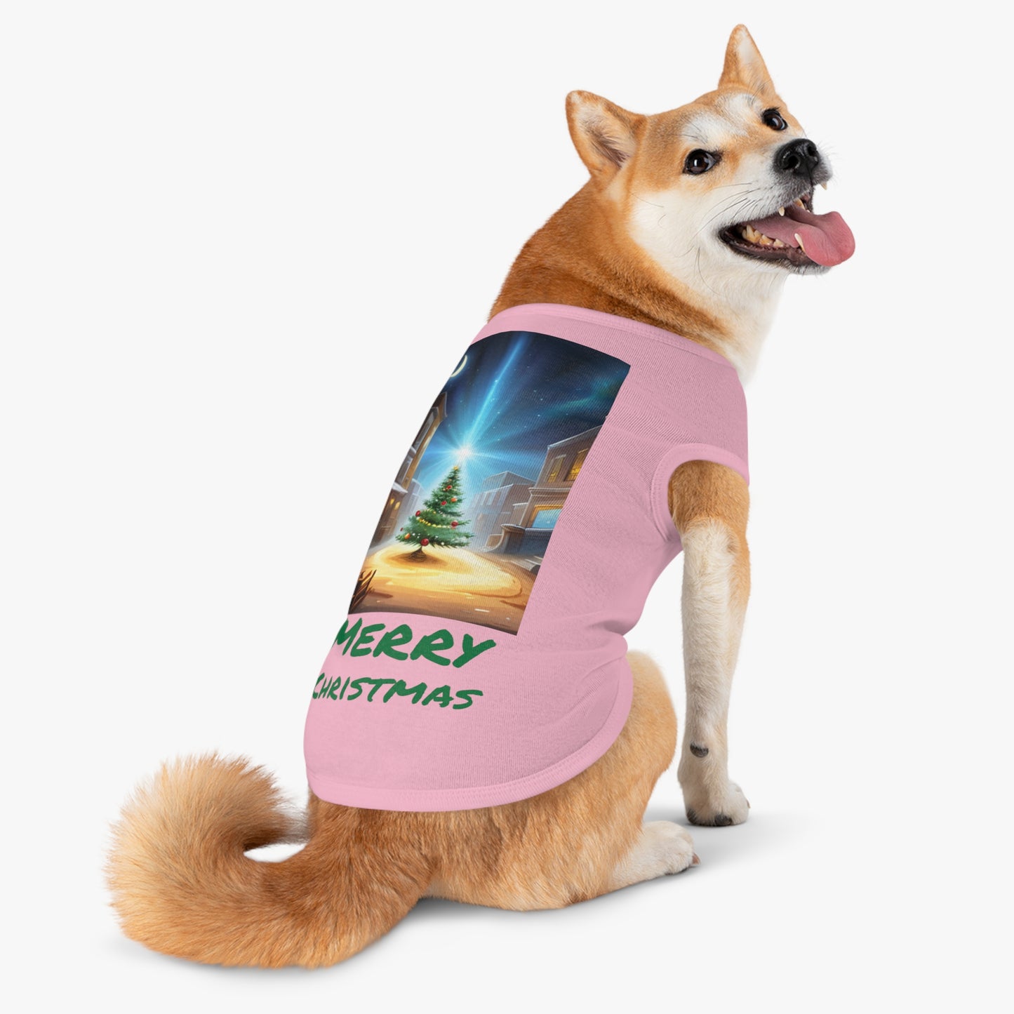 Extra Large Size Merry Christmas Dog Shirt
