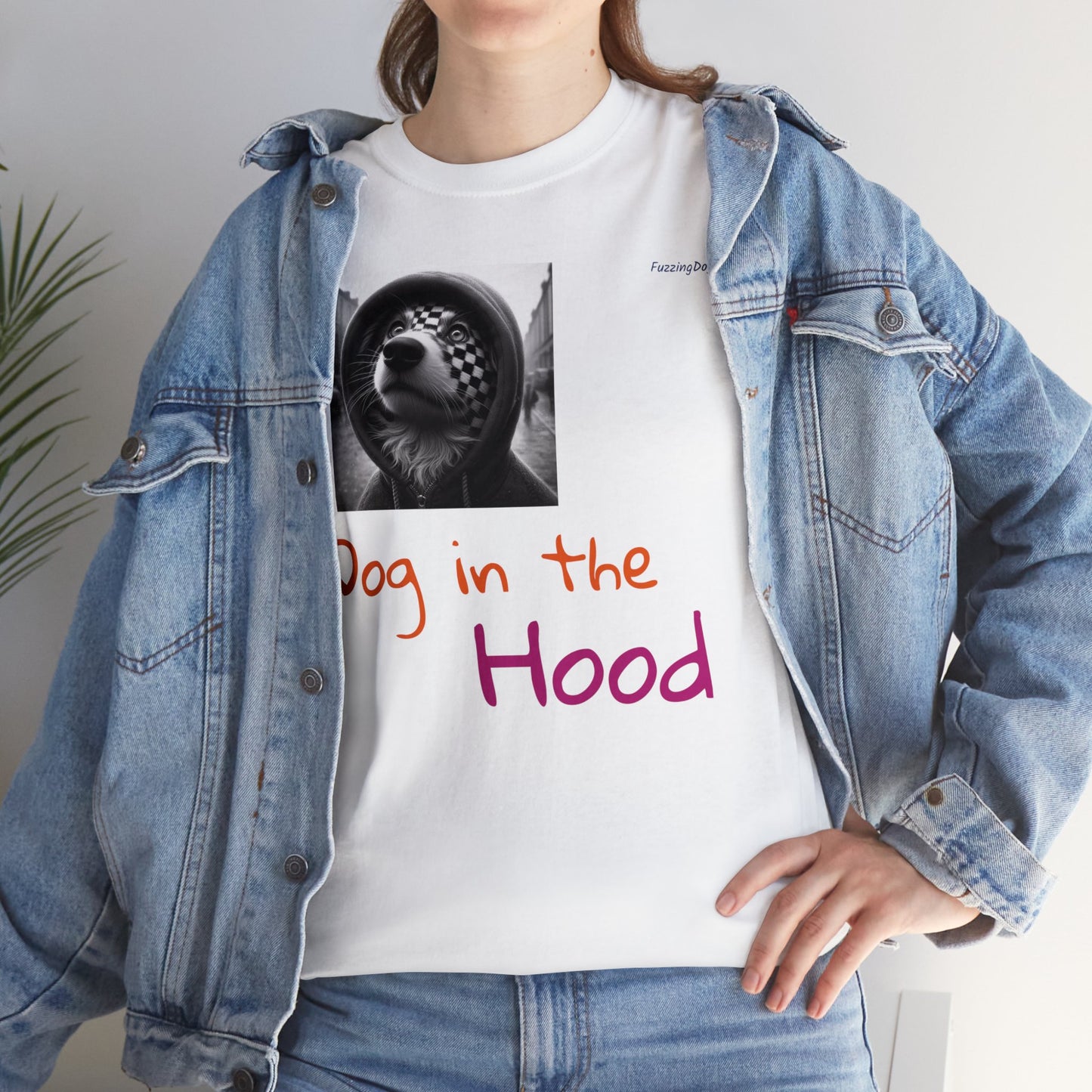 Dog in the Hood Unisex Heavy Cotton Tee