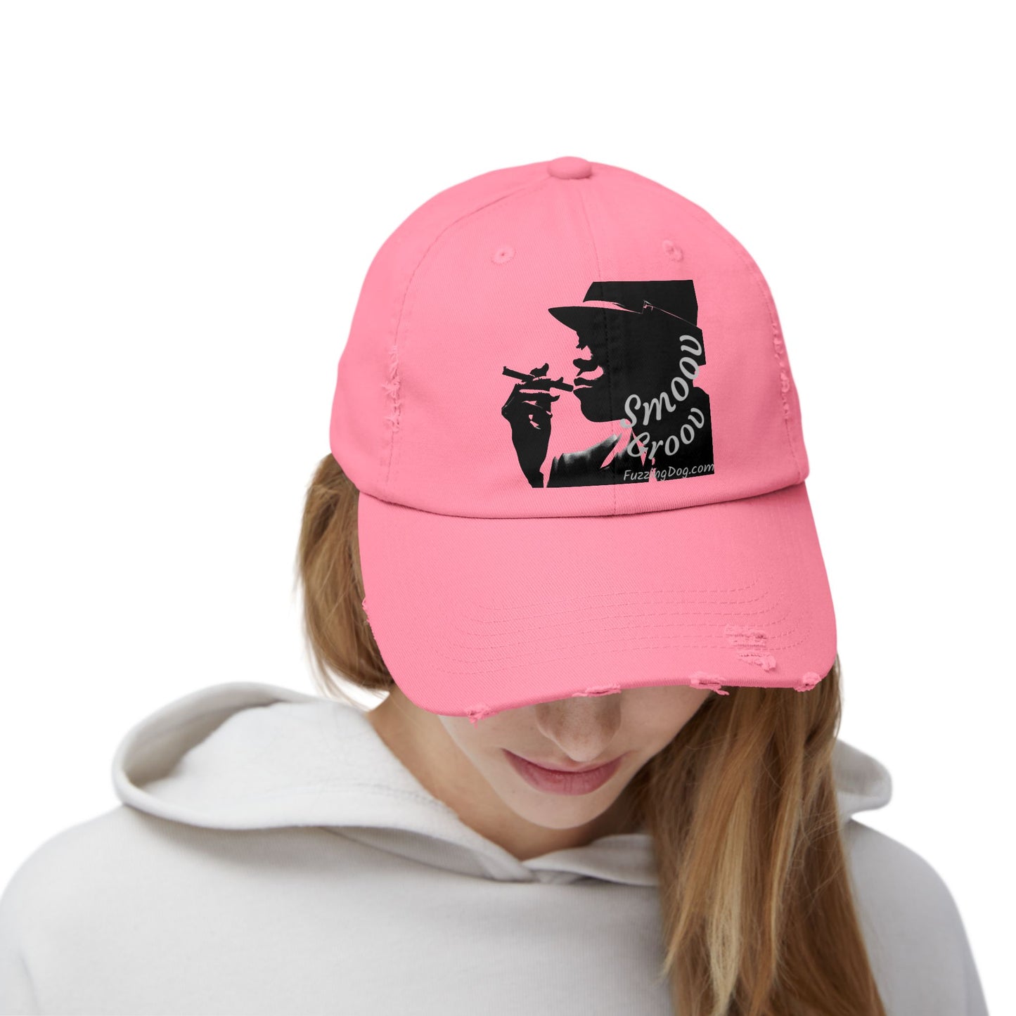 Distressed Cap - Night Ride Graphic Design, Hip-Hop Inspired Fashion