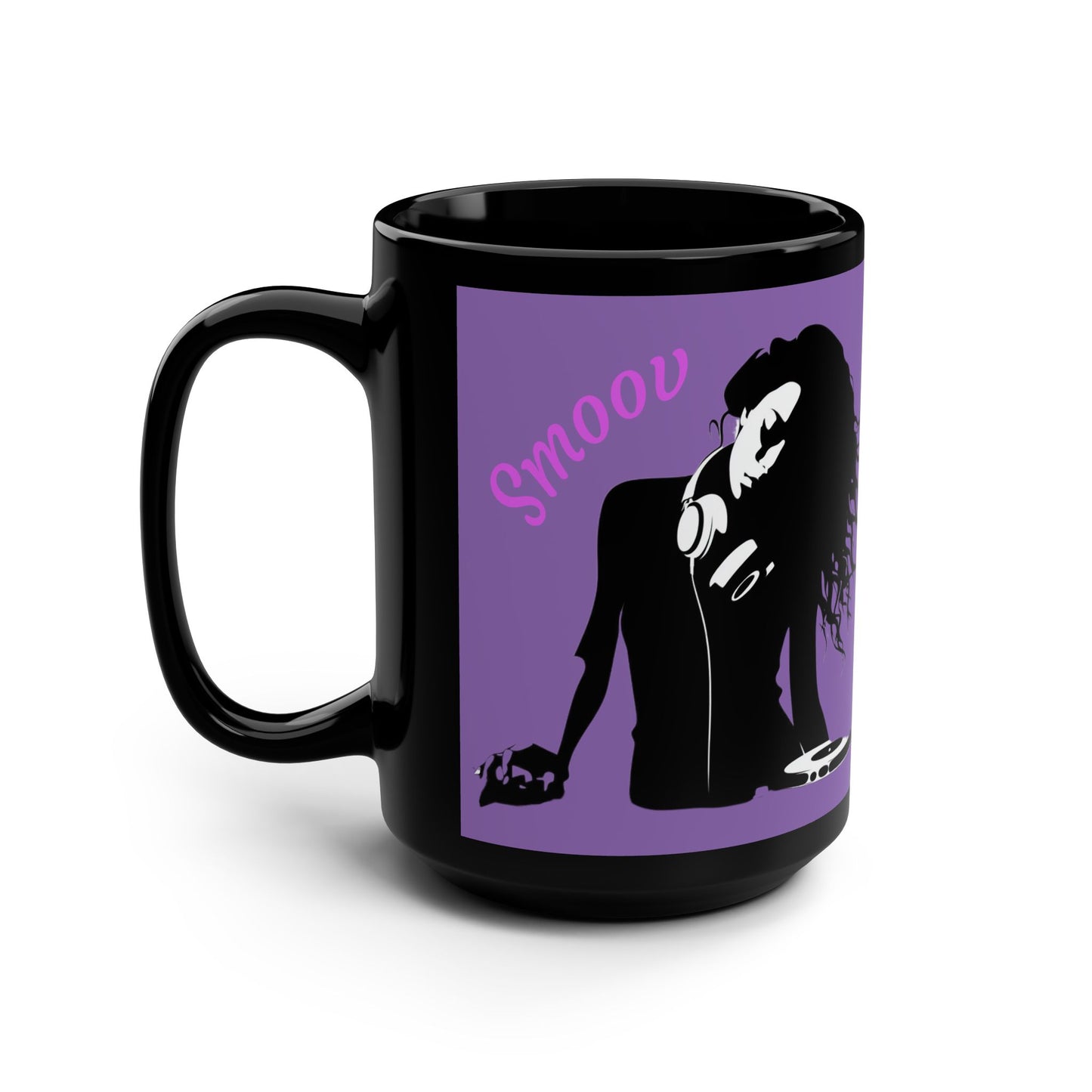 Lost dog in the hood Smoov DJ Girl 15oz Coffee Mug