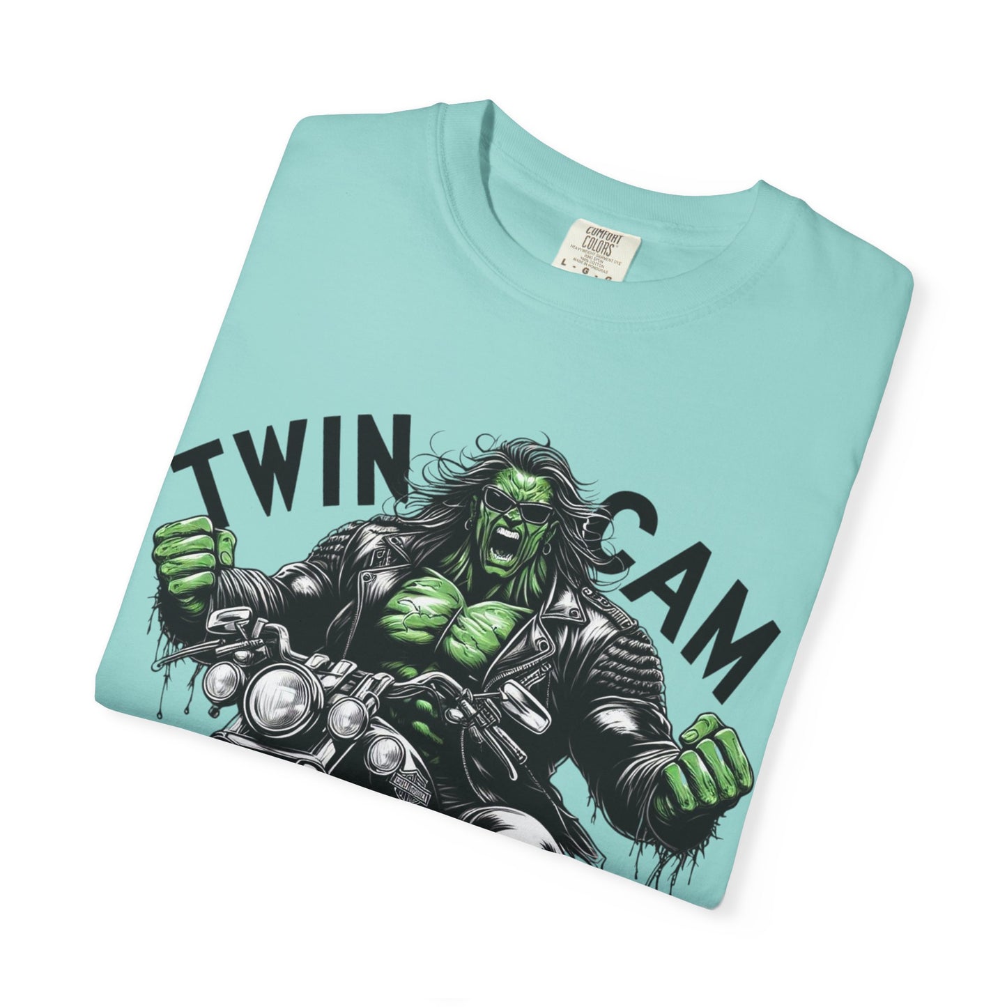 'Twin Cam' Vintage Design for Motorcycle Enthusiasts