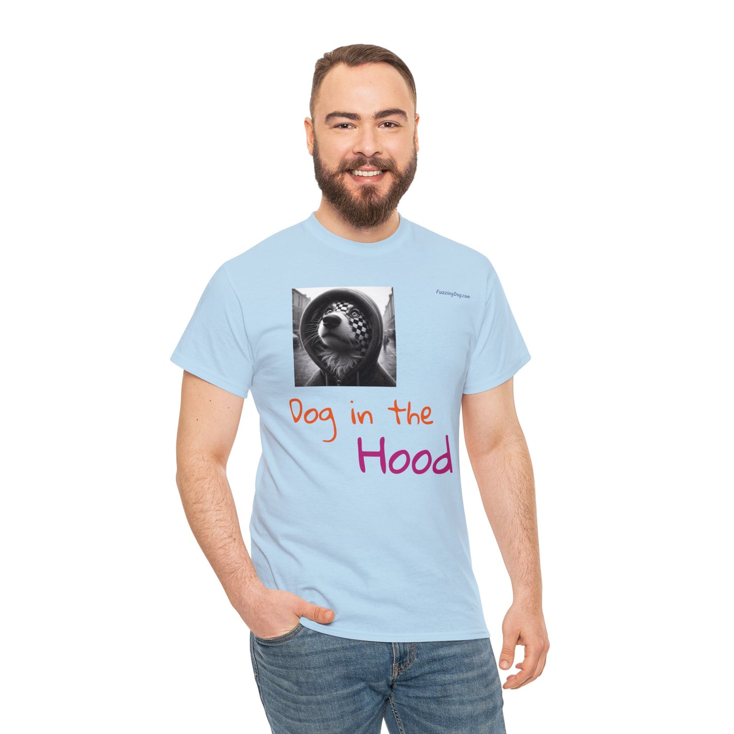 Dog in the Hood Unisex Heavy Cotton Tee