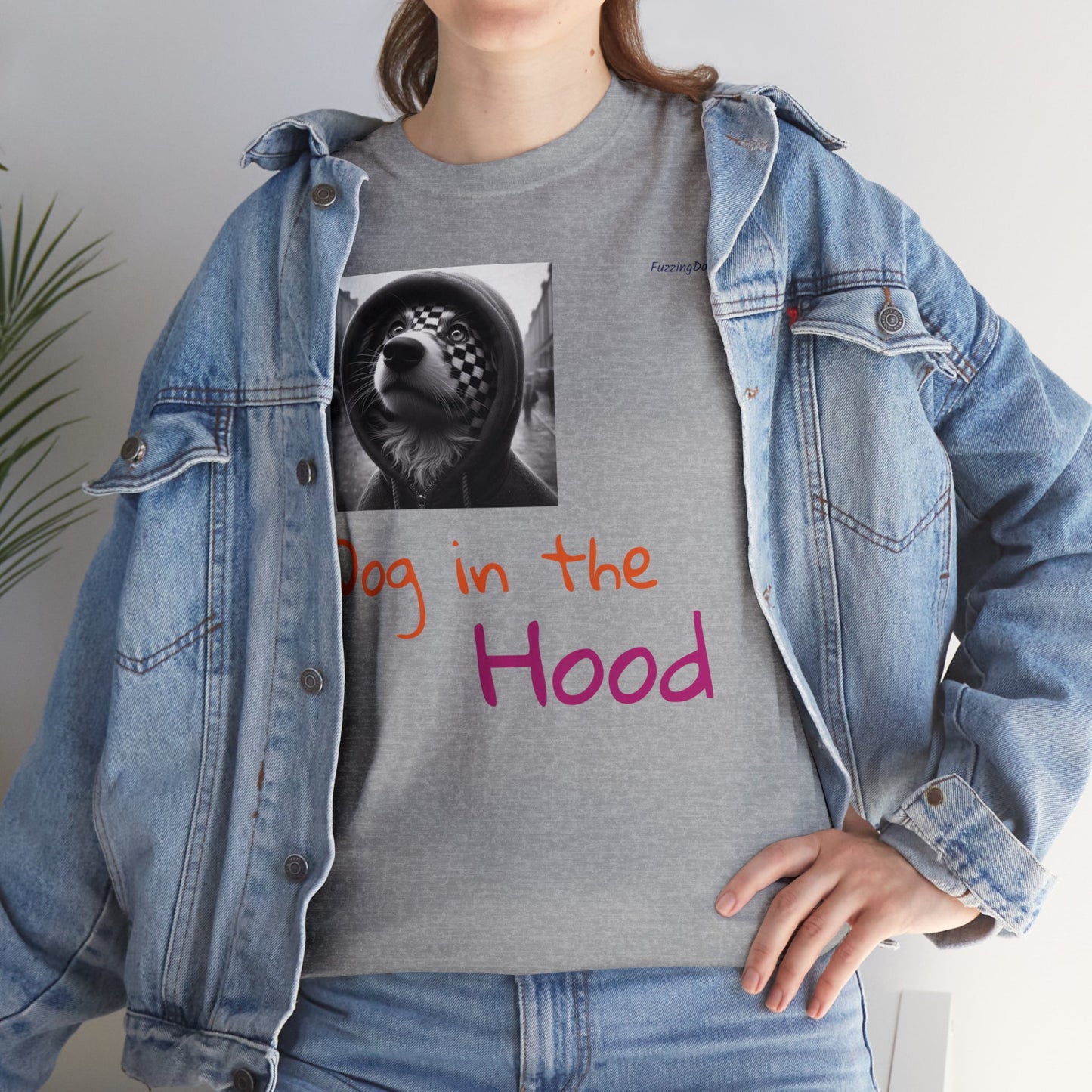 Dog in the Hood Unisex Heavy Cotton Tee