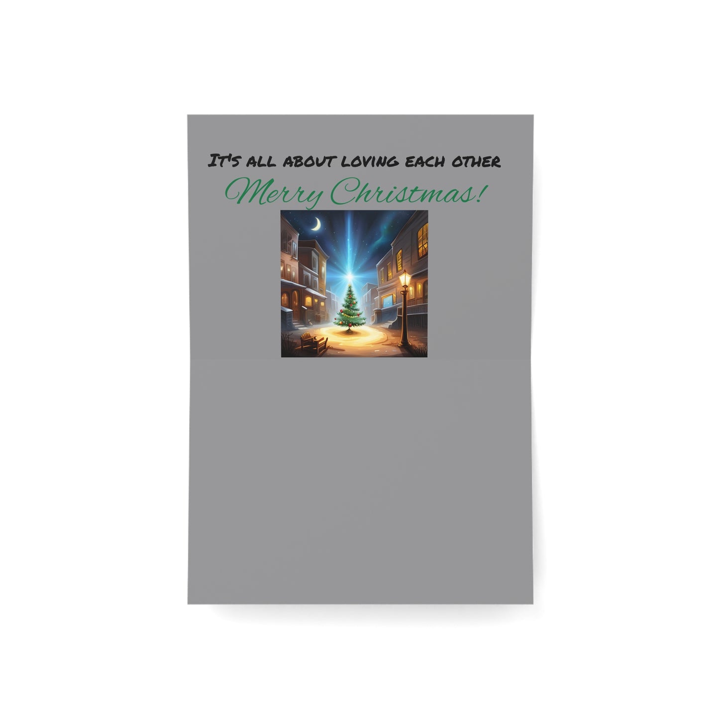 Christmas Greeting Cards (1, 10, 30, and 50pcs) - Merry Christmas from the hood