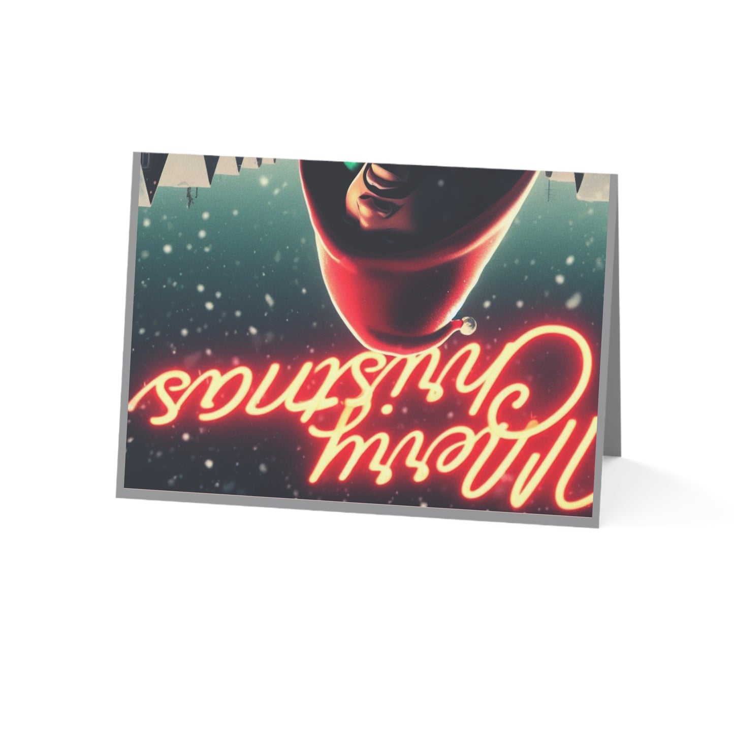 Christmas Greeting Cards (10pcs) - It's Lonely Without You Holiday Card Set