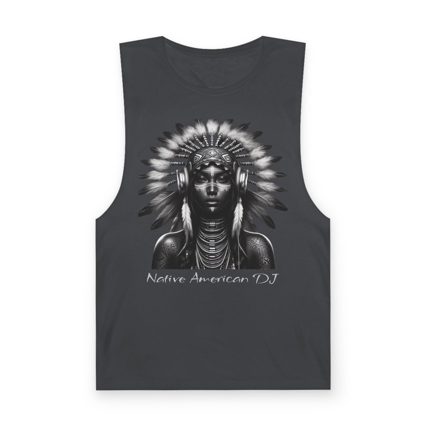 Tank Top - Modern Native American DJ Urban Street Style
