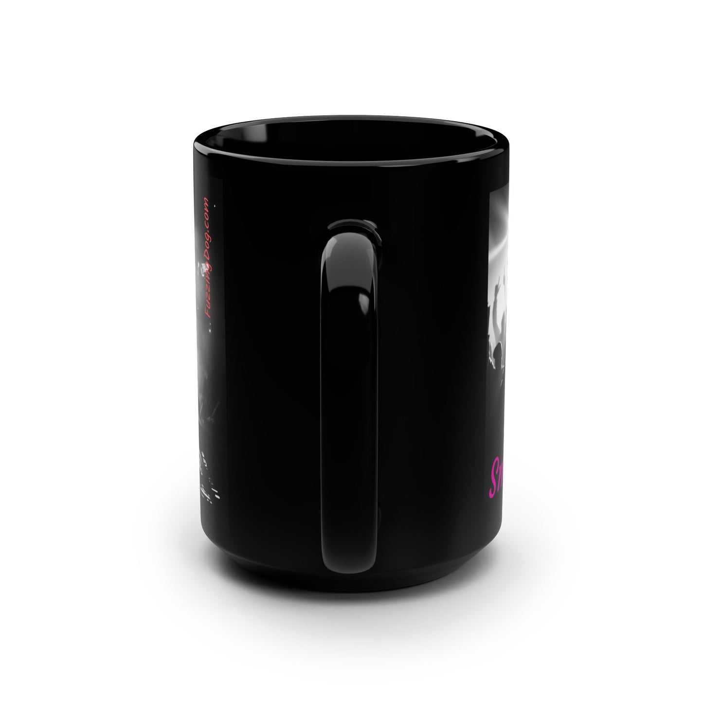 Smoov Groov Girl in the club Black 15oz Coffee Mug