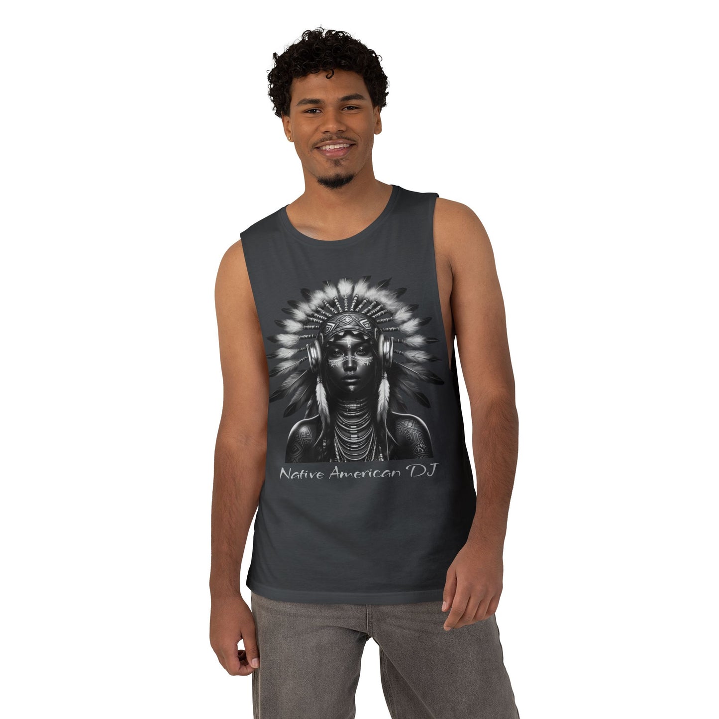 Tank Top - Modern Native American DJ Urban Street Style