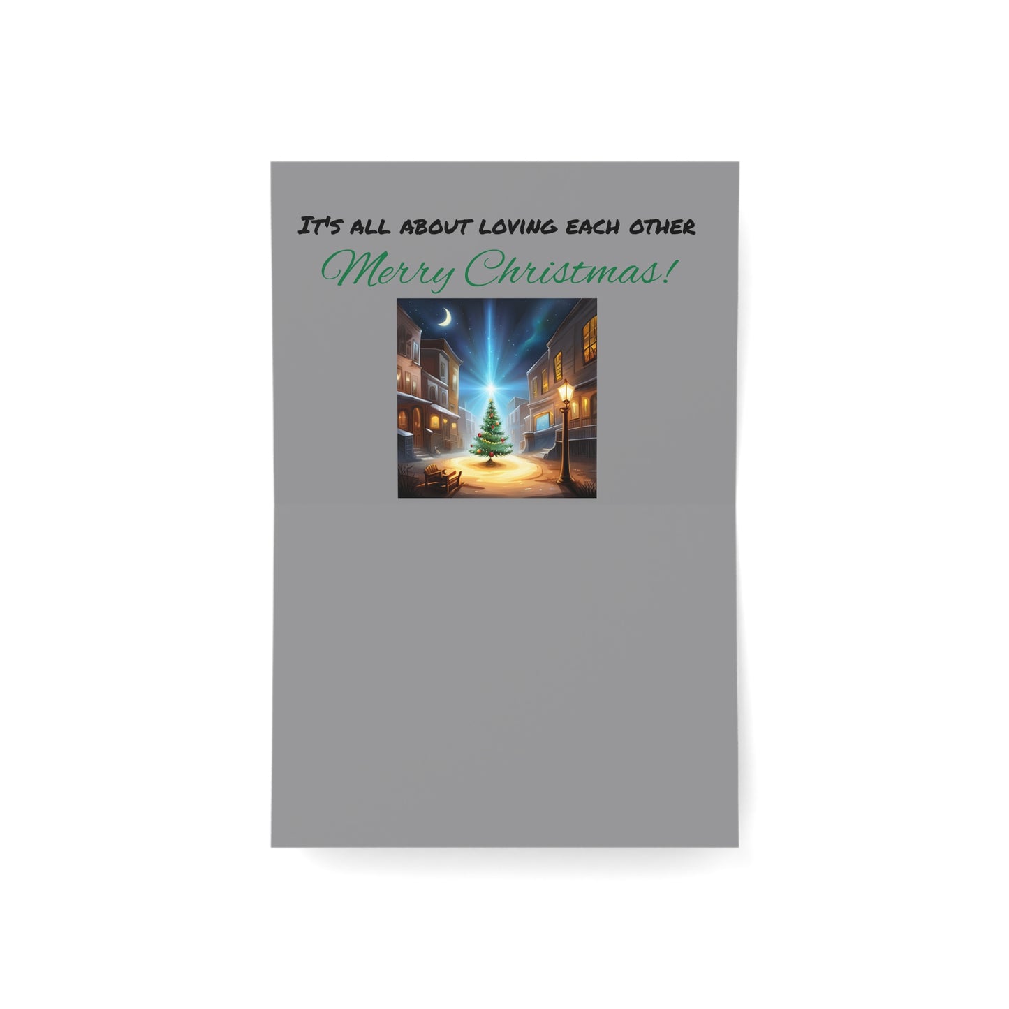 Christmas Greeting Cards (10pcs) - It's Lonely Without You Holiday Card Set