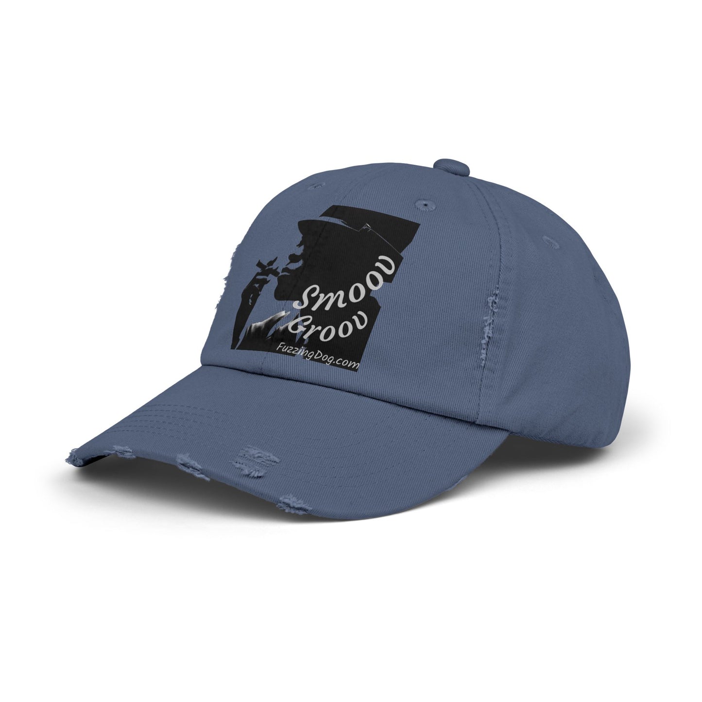 Distressed Cap - Night Ride Graphic Design, Hip-Hop Inspired Fashion