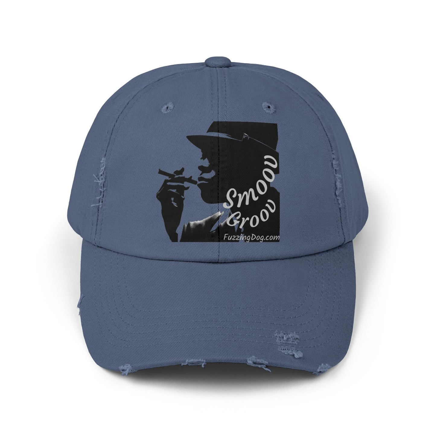 Distressed Cap - Night Ride Graphic Design, Hip-Hop Inspired Fashion