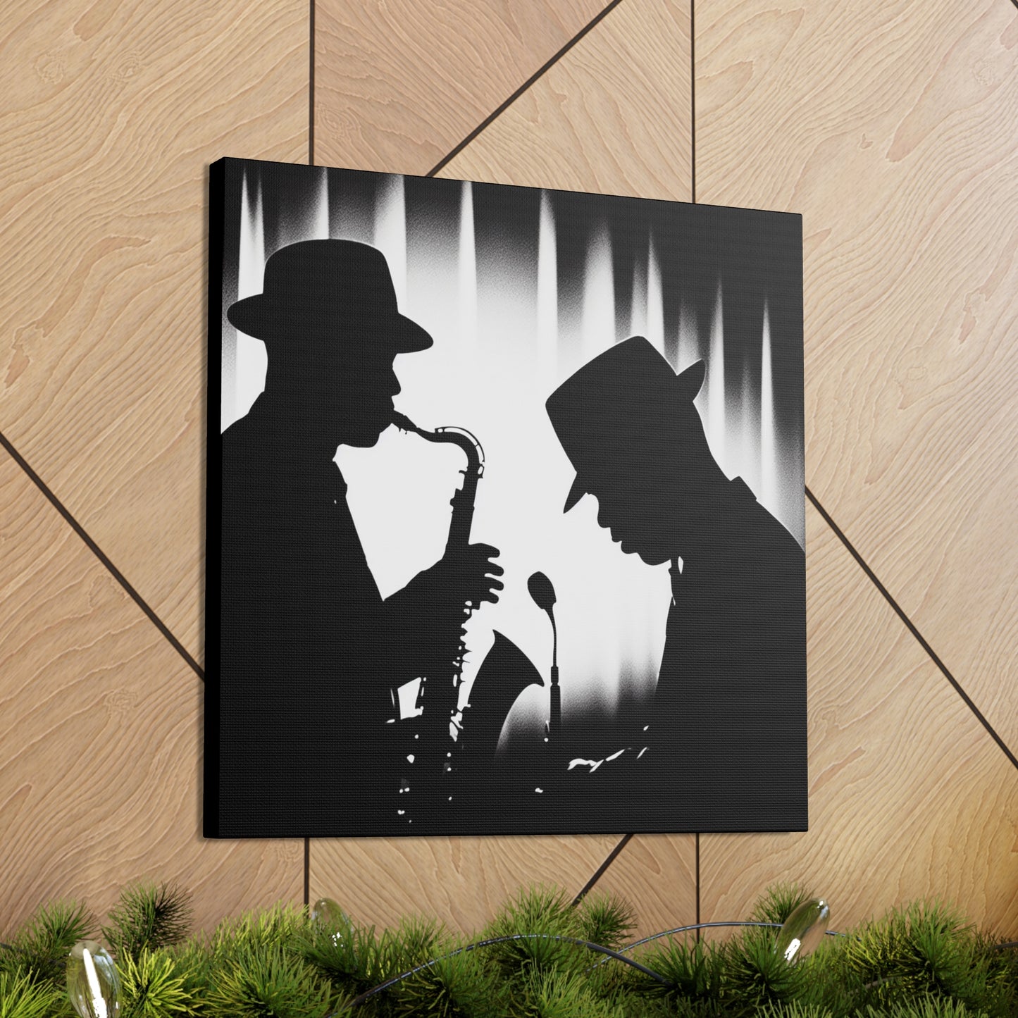 Smoov Jazz brothers Canvas Wall Art