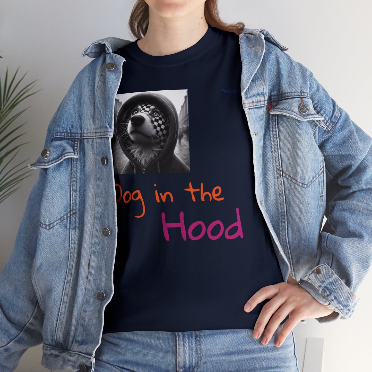 Dog in the Hood Unisex Heavy Cotton Tee