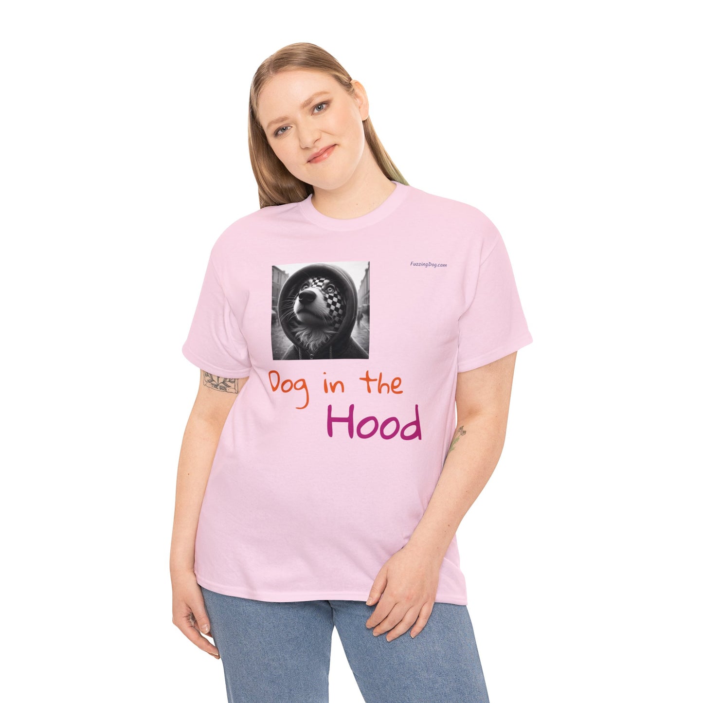 Dog in the Hood Unisex Heavy Cotton Tee