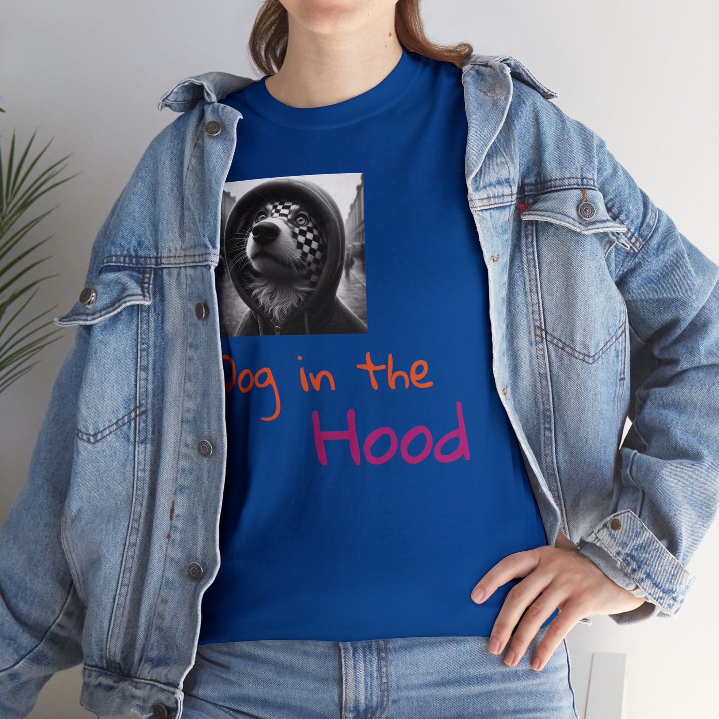 Dog in the Hood Unisex Heavy Cotton Tee