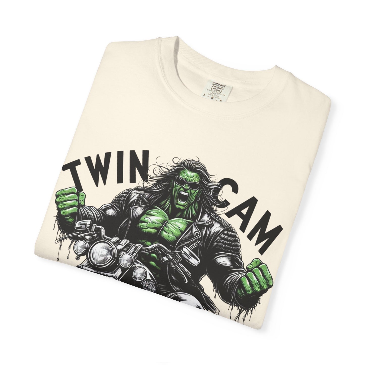 'Twin Cam' Vintage Design for Motorcycle Enthusiasts