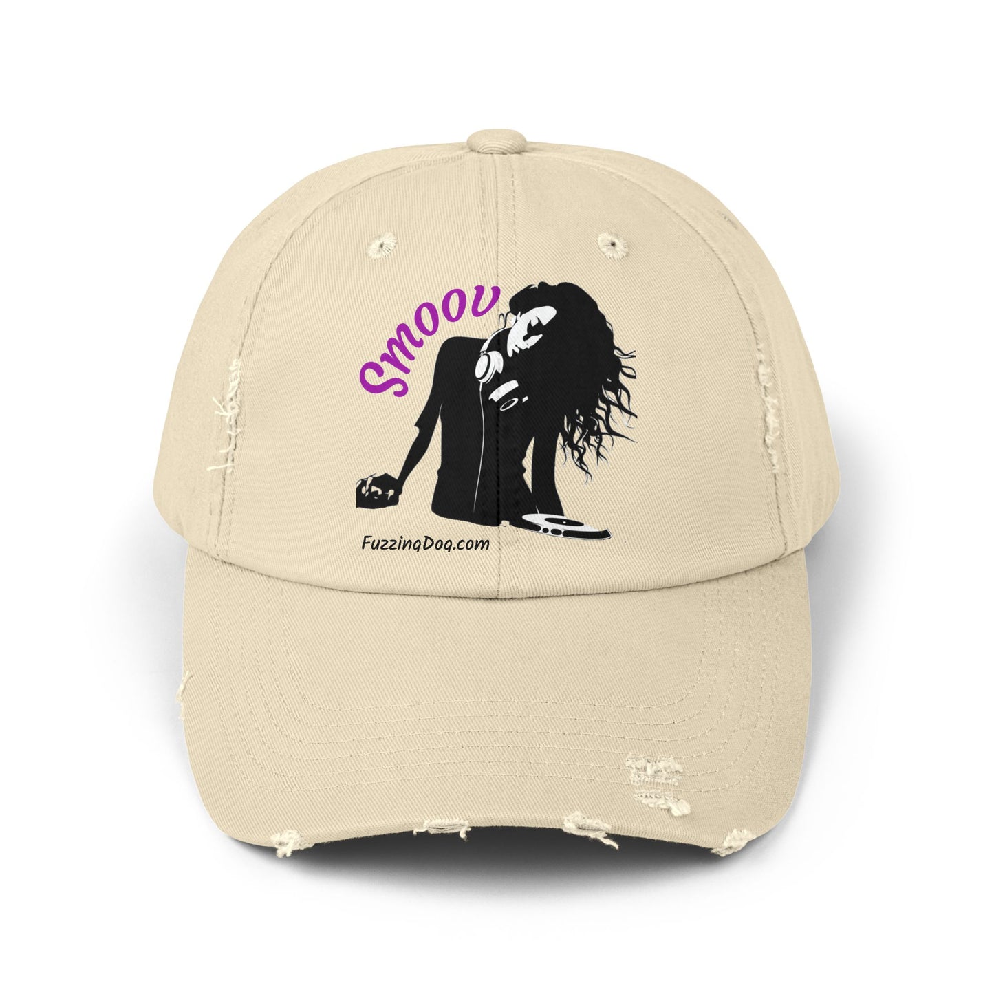 Distressed DJ Cap - Hip-Hop Inspired Fashion