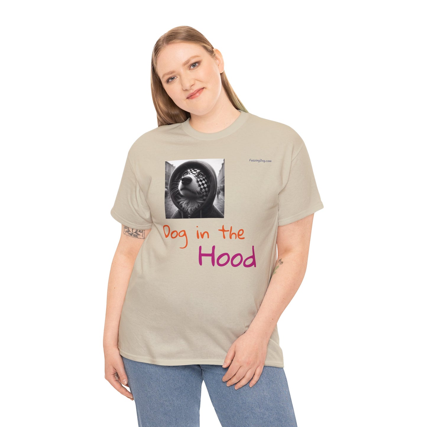 Dog in the Hood Unisex Heavy Cotton Tee