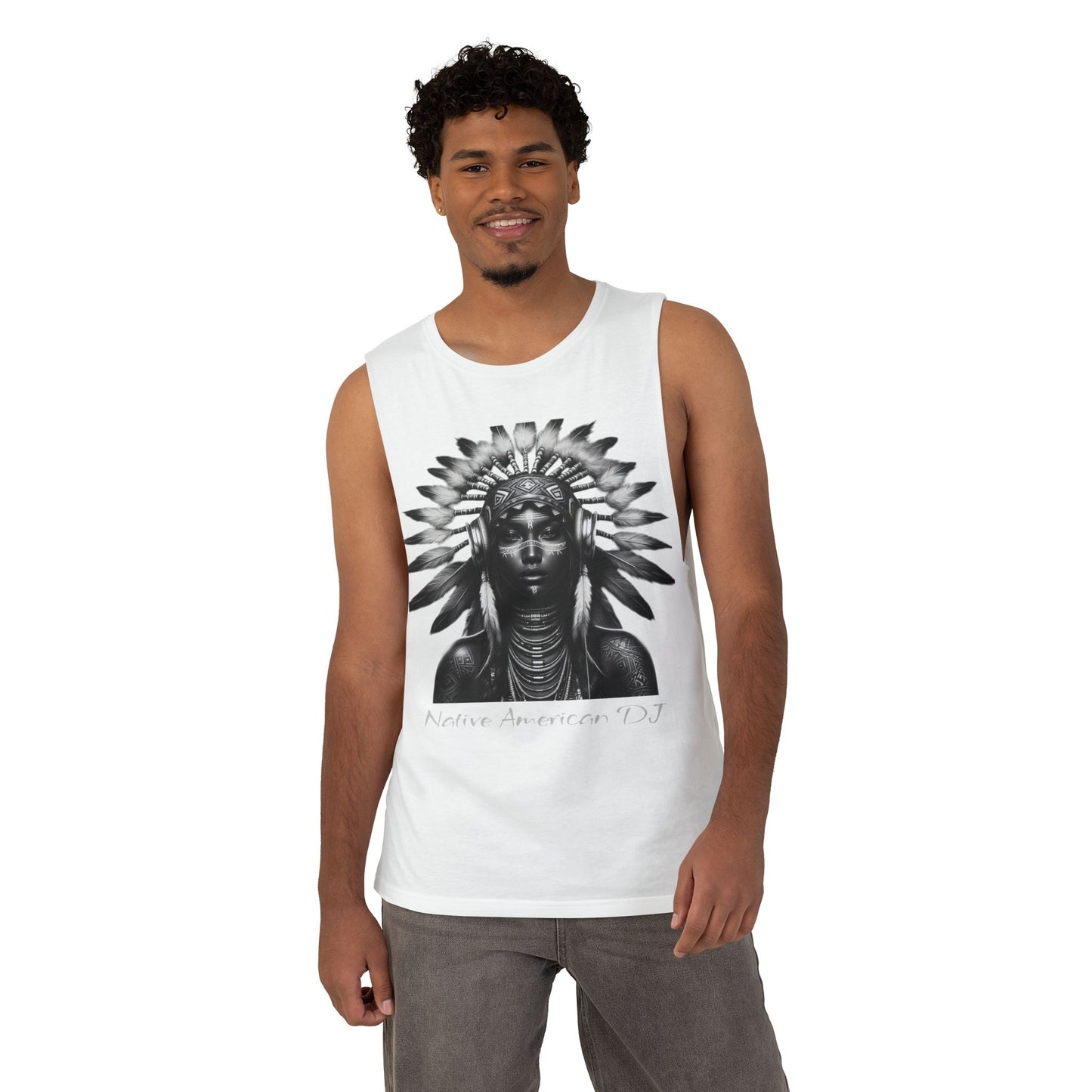 Tank Top - Modern Native American DJ Urban Street Style
