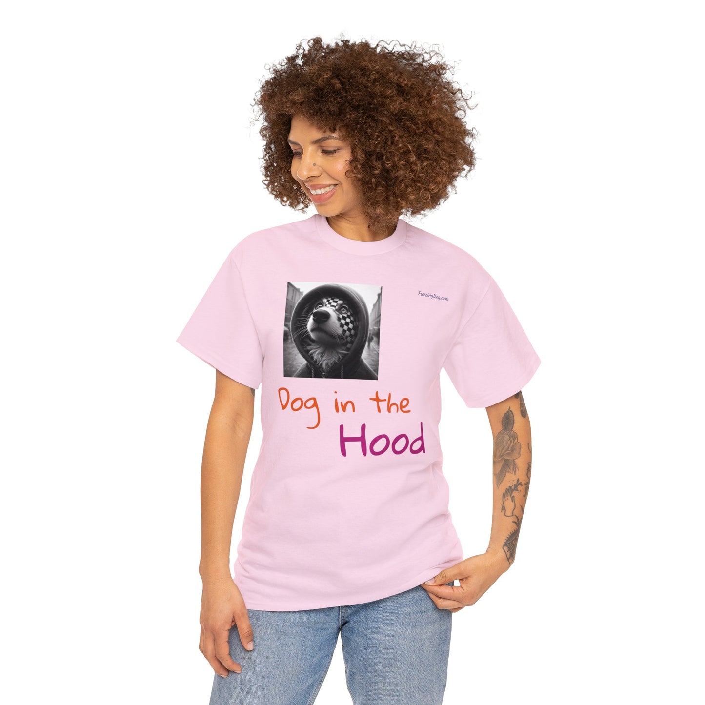 Dog in the Hood Unisex Heavy Cotton Tee