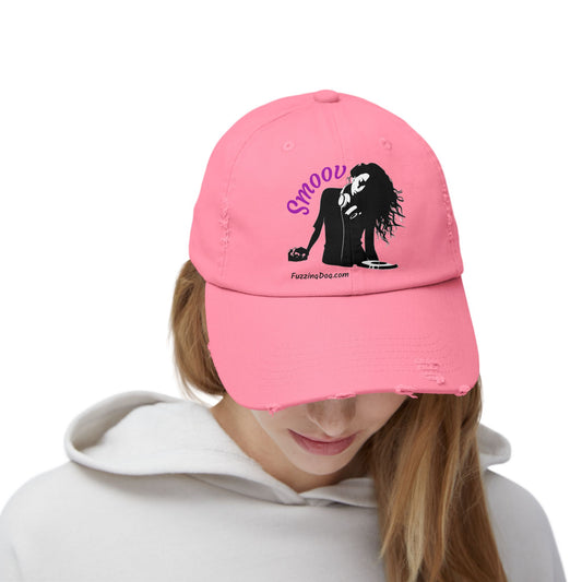 Distressed DJ Cap - Hip-Hop Inspired Fashion