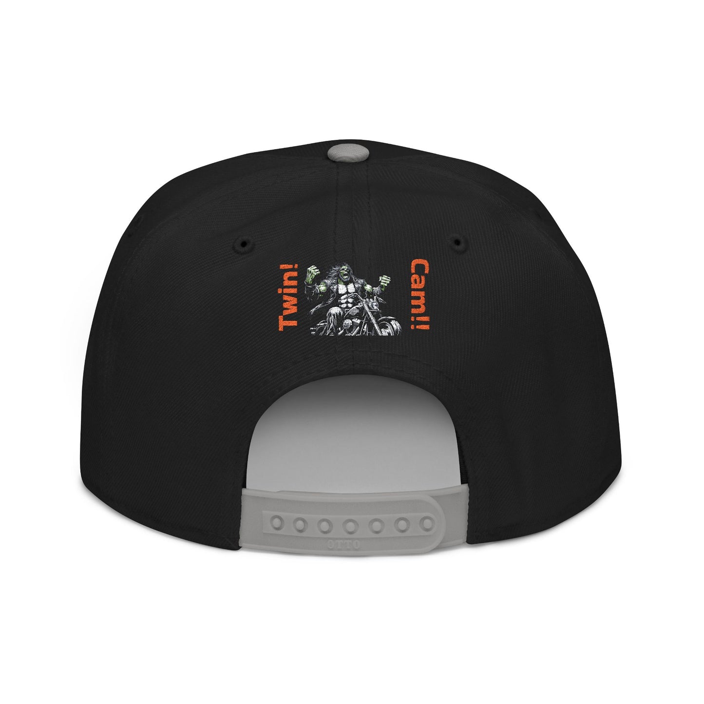 Snapback Hat - Twin Cam Motorcycle Enthusiasts Embroidered Cap