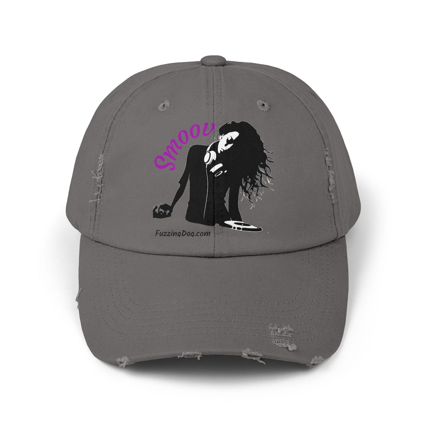 Distressed DJ Cap - Hip-Hop Inspired Fashion