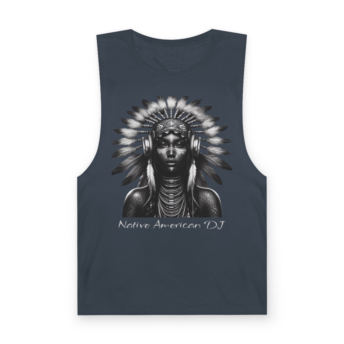 Tank Top - Modern Native American DJ Urban Street Style