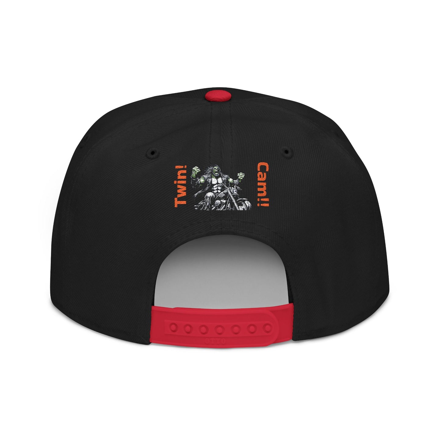 Snapback Hat - Twin Cam Motorcycle Enthusiasts Embroidered Cap