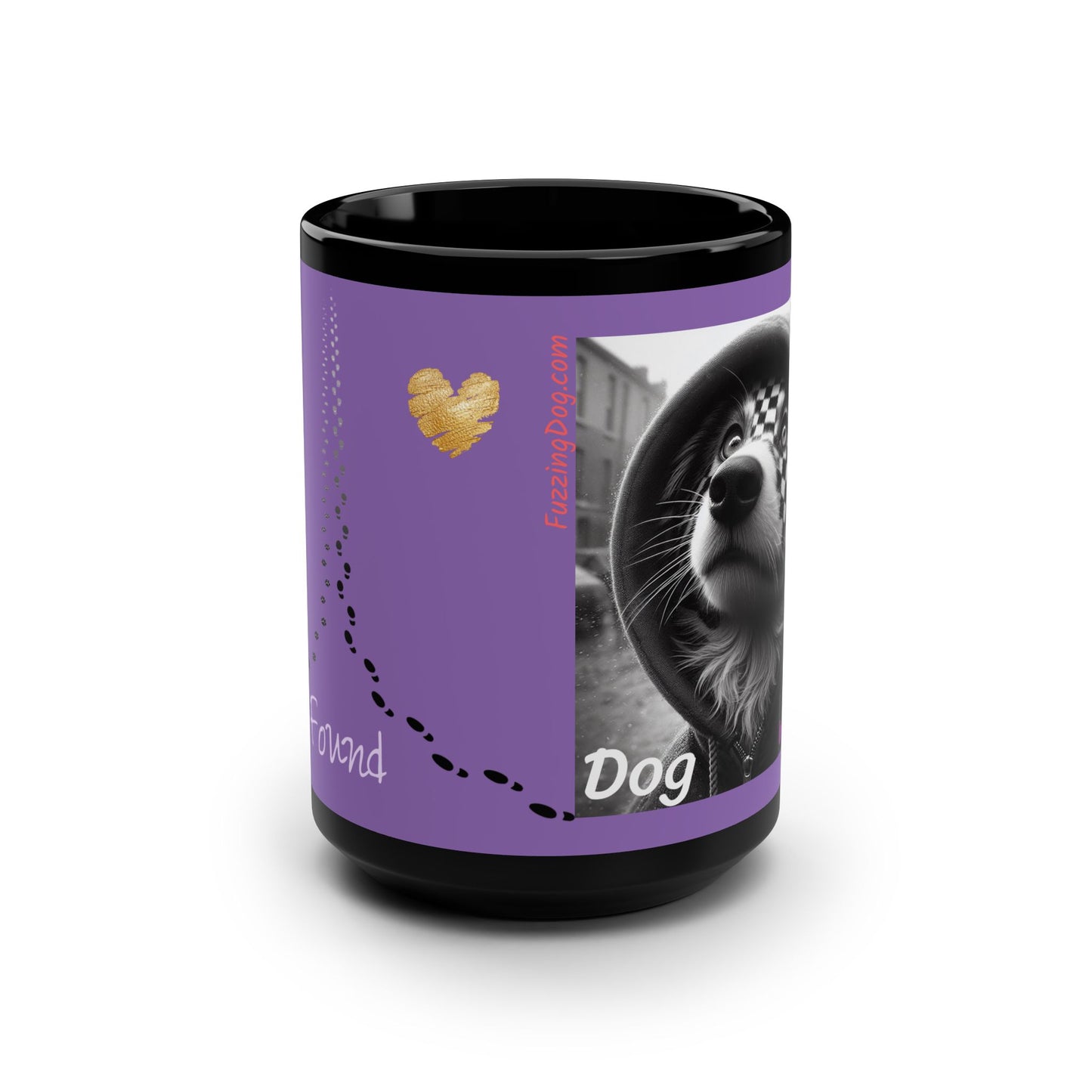 Lost dog in the hood Found 15oz Coffee Mug