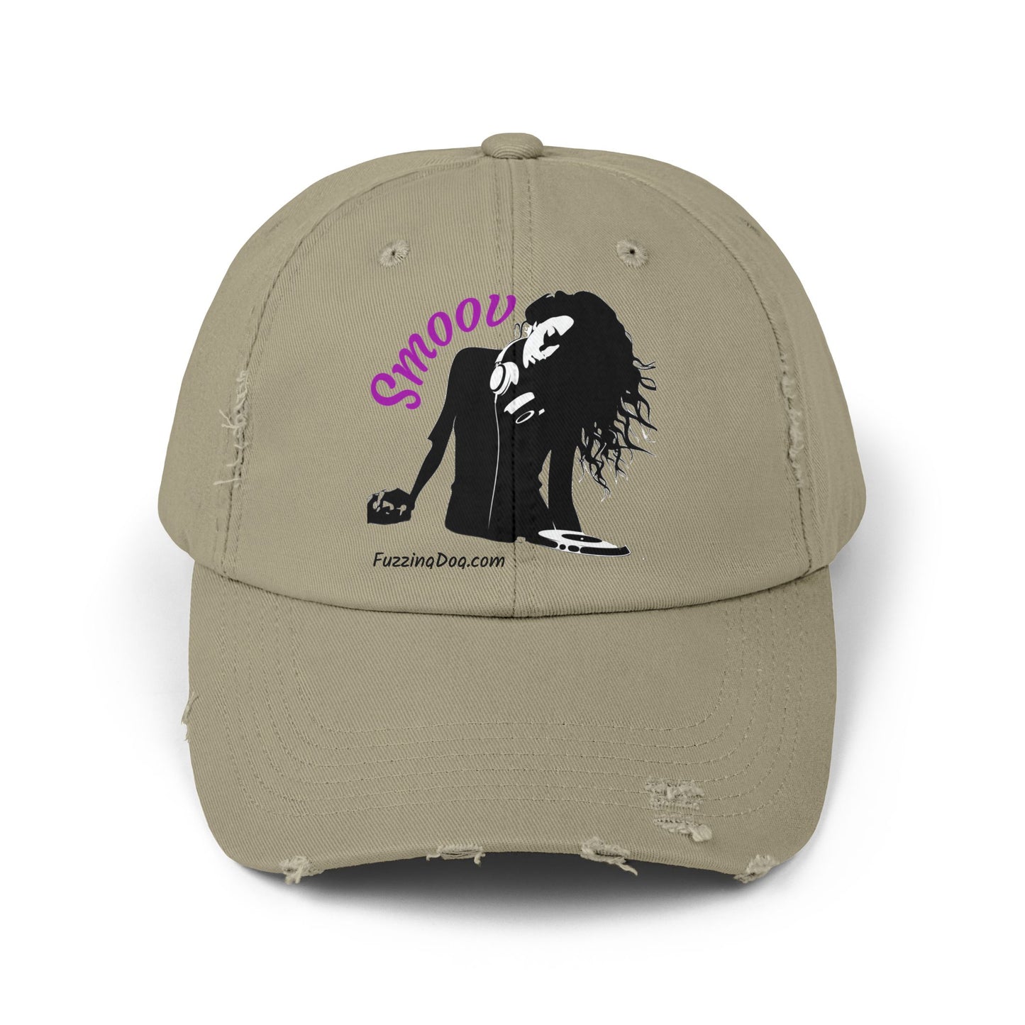 Distressed DJ Cap - Hip-Hop Inspired Fashion