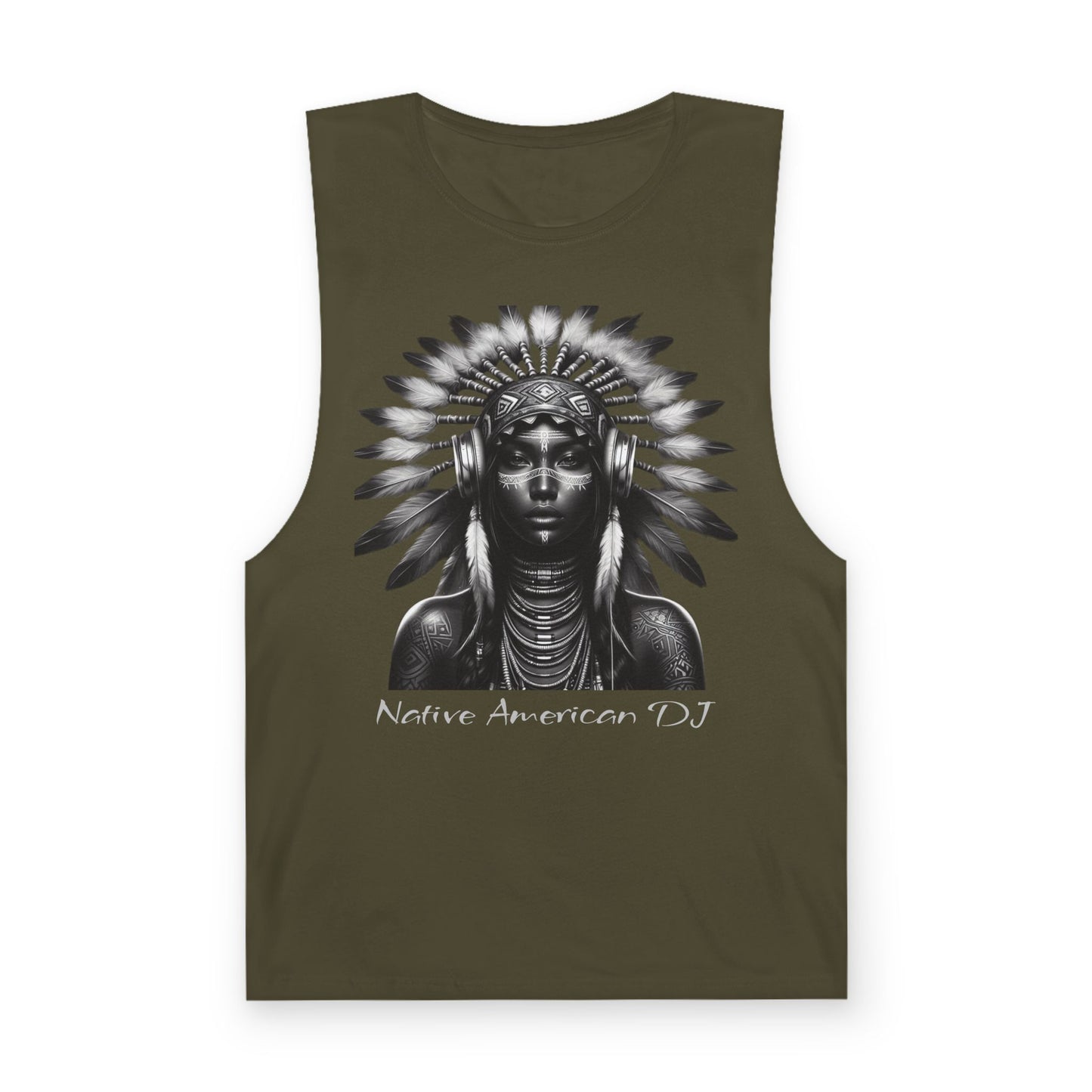Tank Top - Modern Native American DJ Urban Street Style