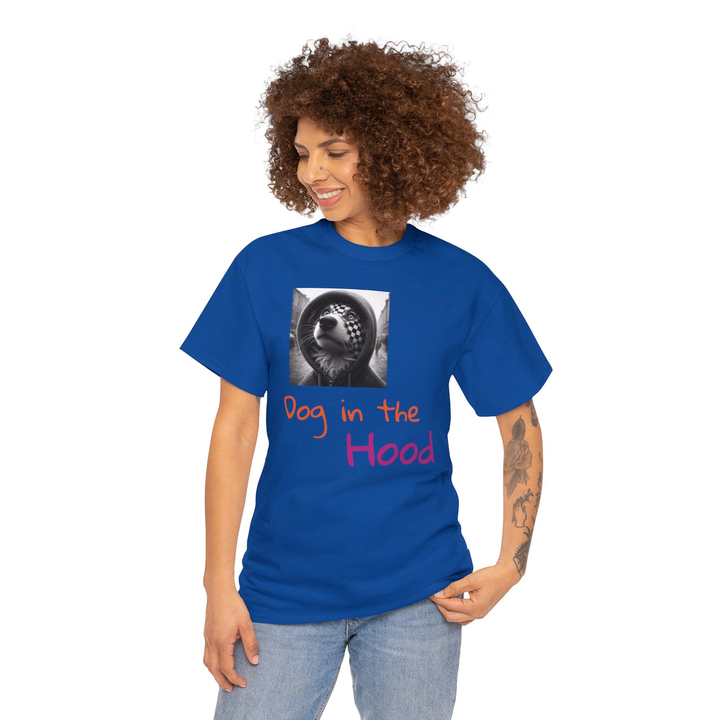 Dog in the Hood Unisex Heavy Cotton Tee