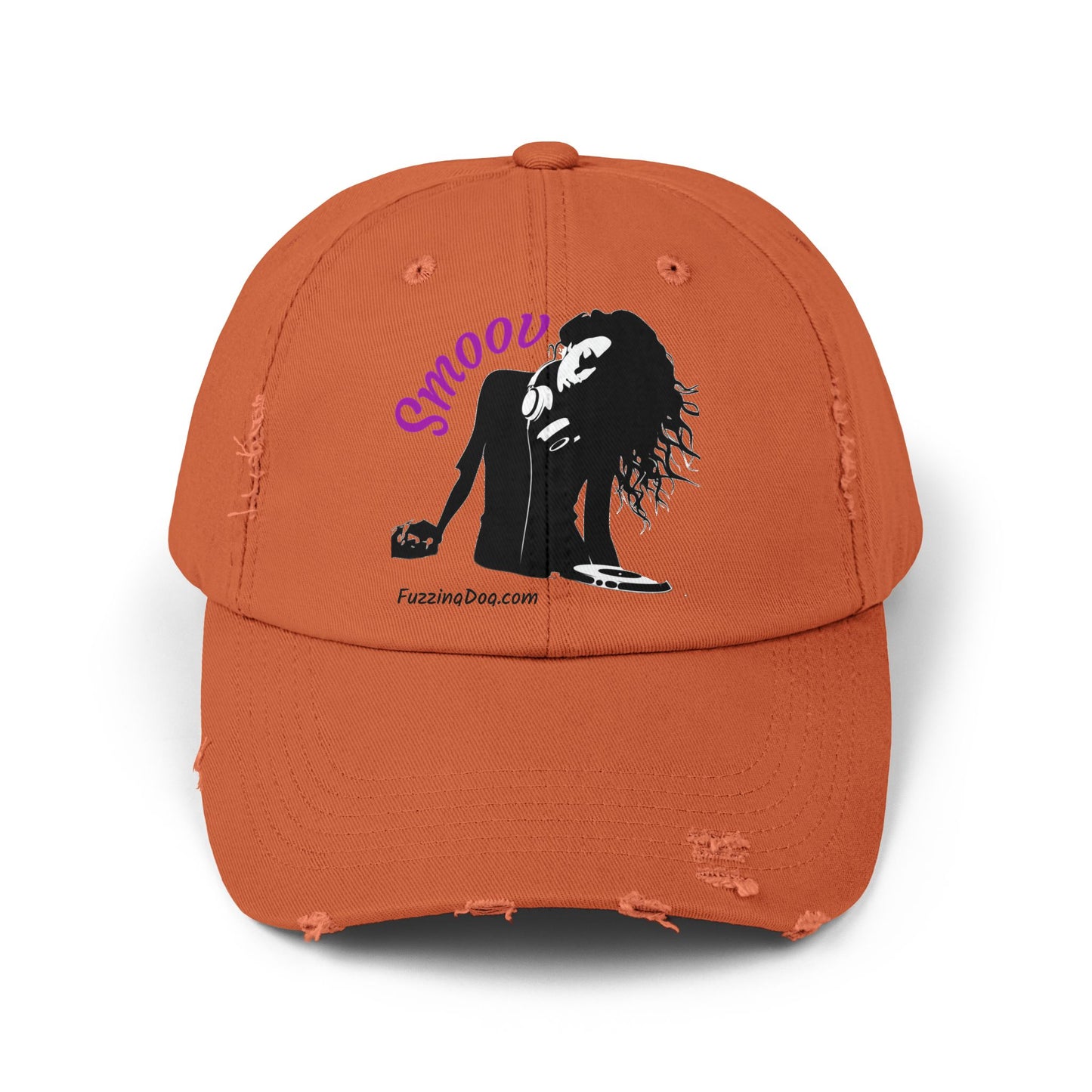 Distressed DJ Cap - Hip-Hop Inspired Fashion