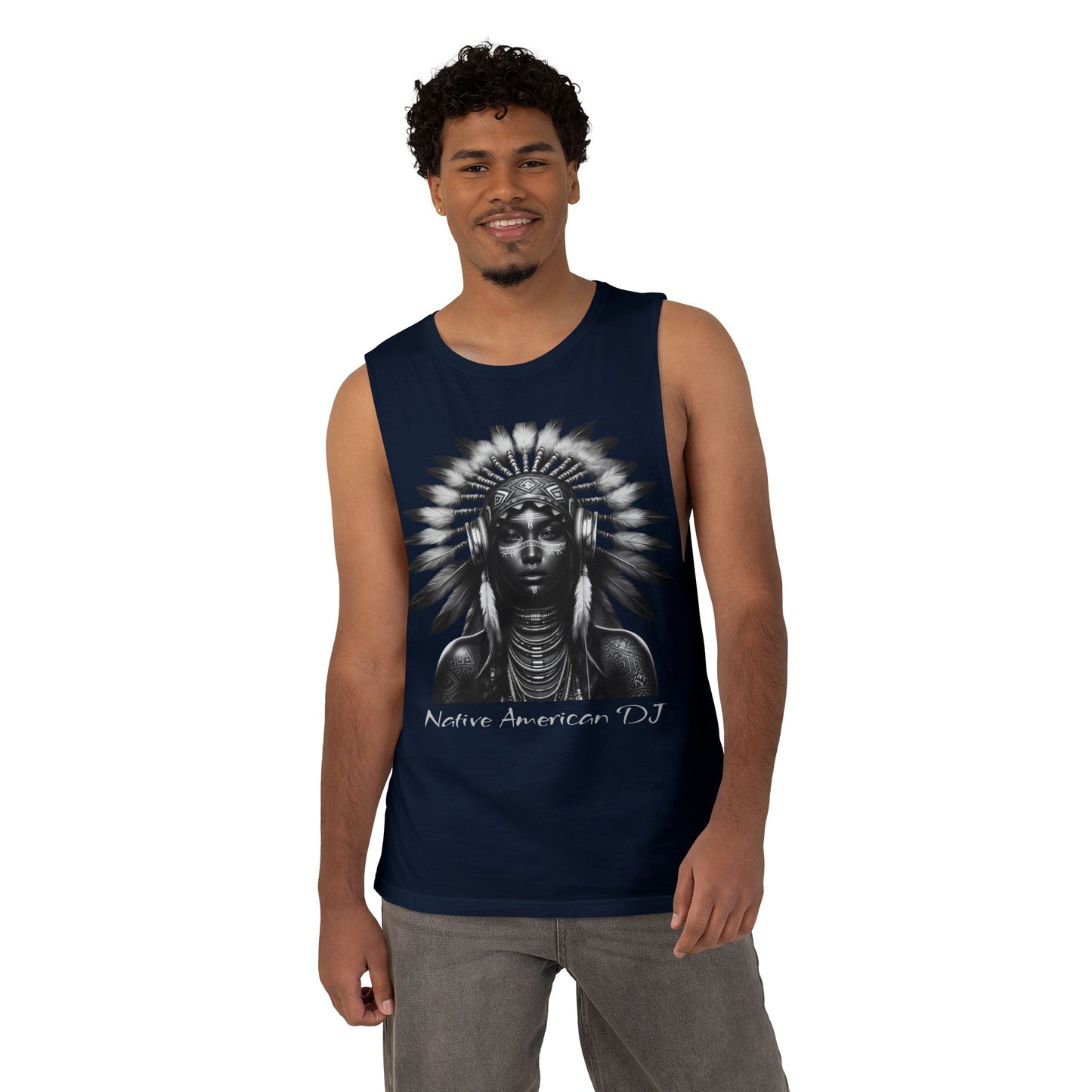 Tank Top - Modern Native American DJ Urban Street Style