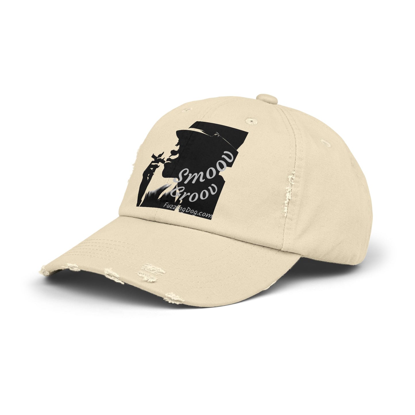 Distressed Cap - Night Ride Graphic Design, Hip-Hop Inspired Fashion