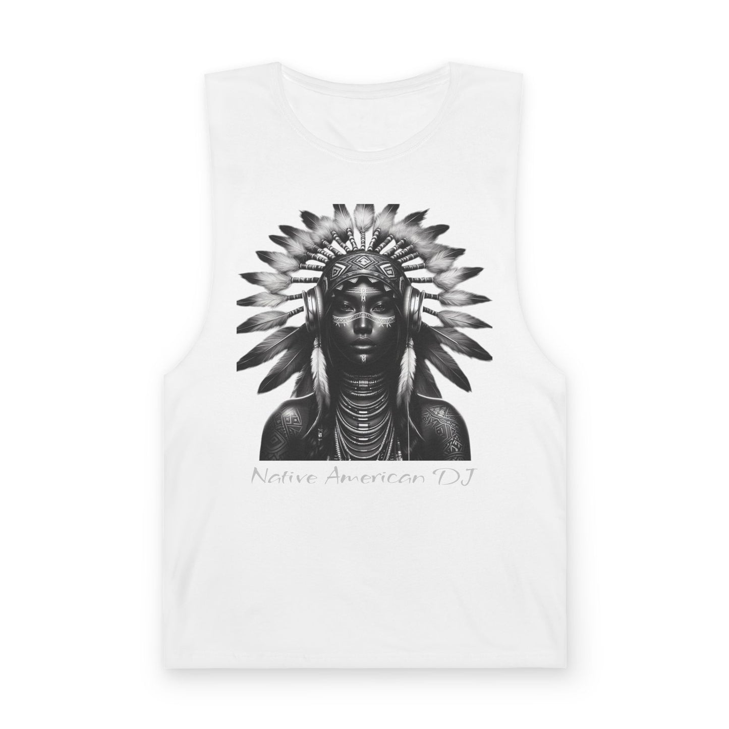 Tank Top - Modern Native American DJ Urban Street Style