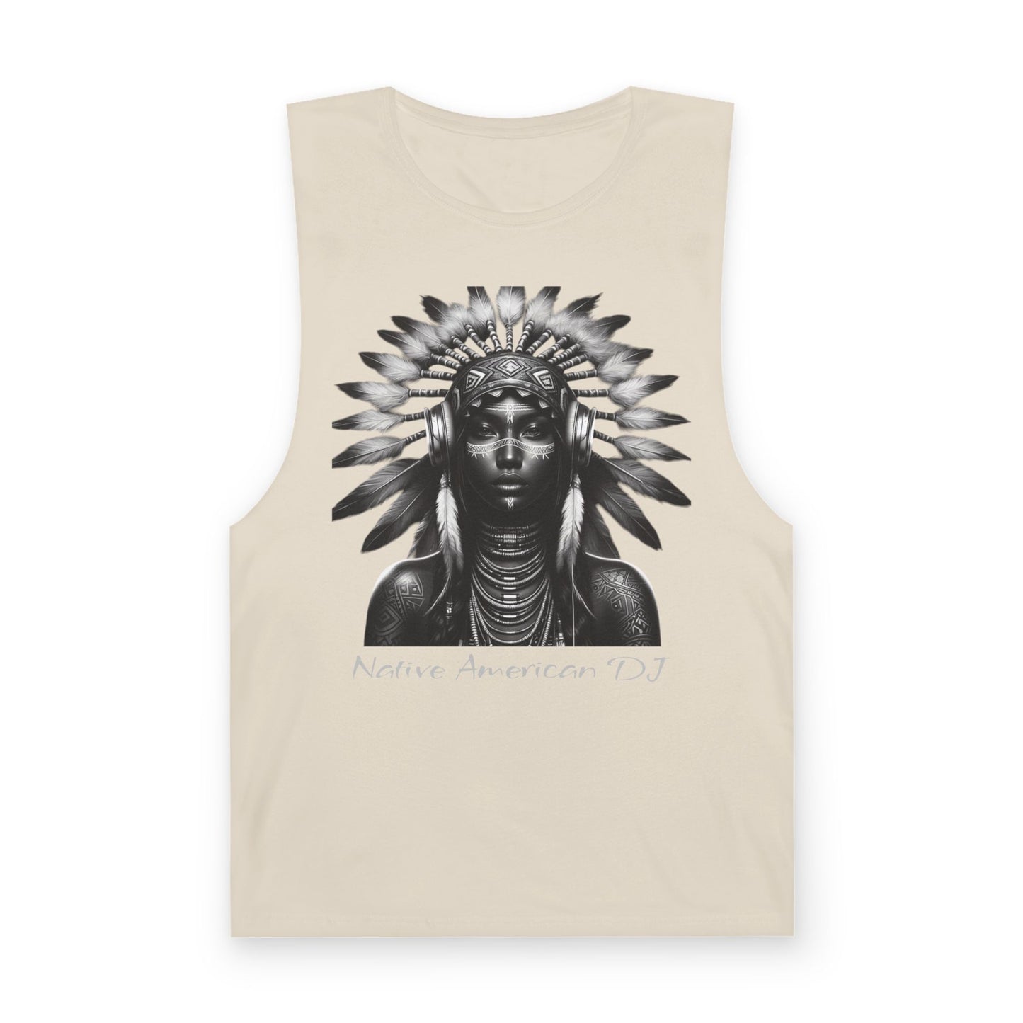 Tank Top - Modern Native American DJ Urban Street Style
