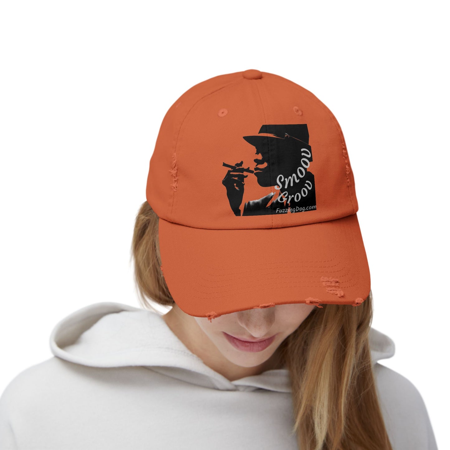 Distressed Cap - Night Ride Graphic Design, Hip-Hop Inspired Fashion