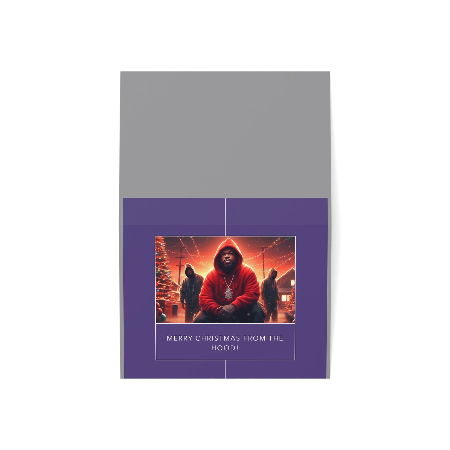 Christmas Greeting Cards (1, 10, 30, and 50pcs) - Merry Christmas from the hood