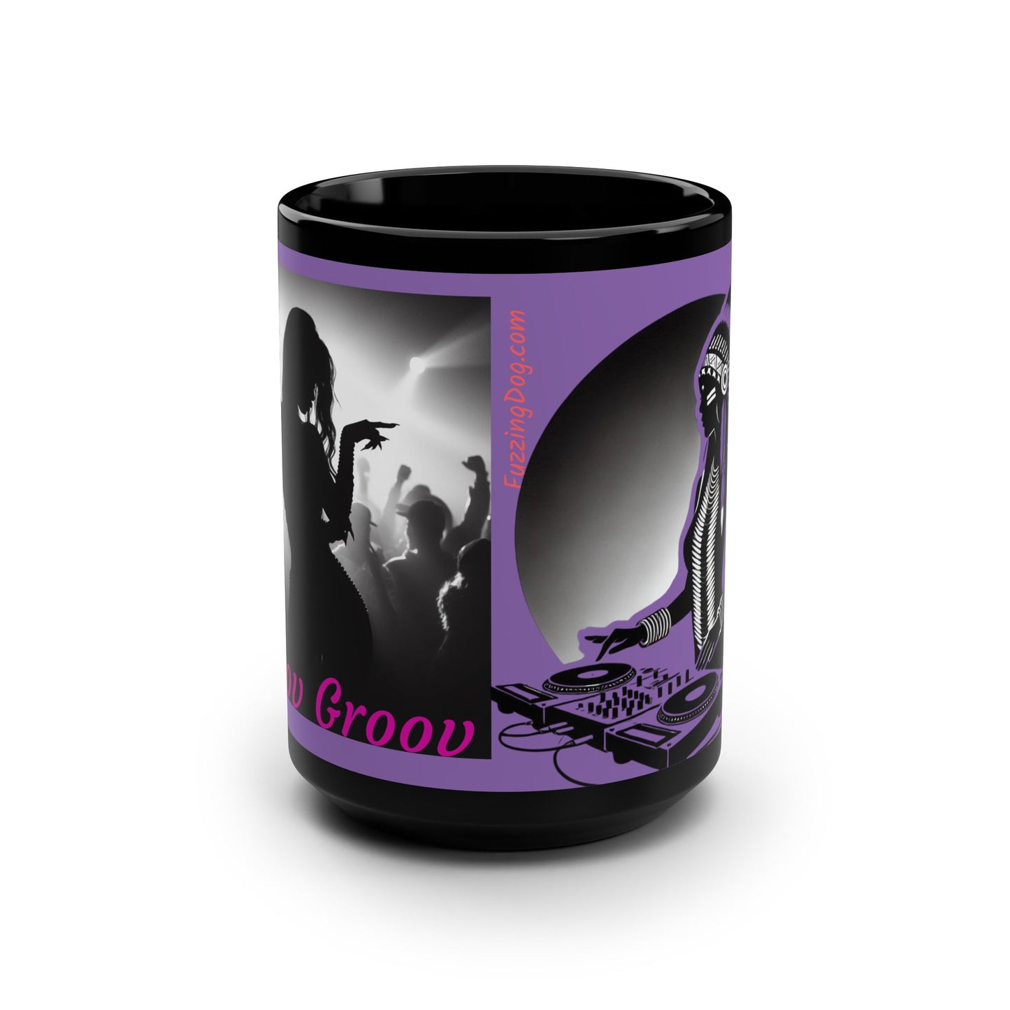 Smoov Groov Native American Club Girl 15oz Coffee Mug