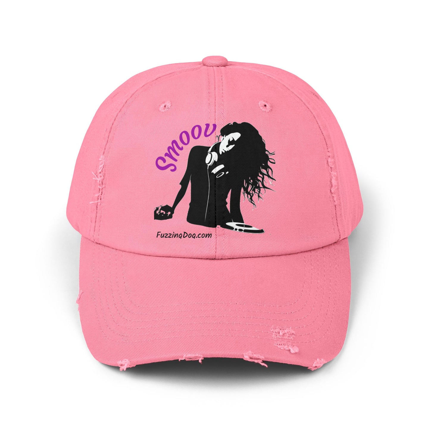 Distressed DJ Cap - Hip-Hop Inspired Fashion