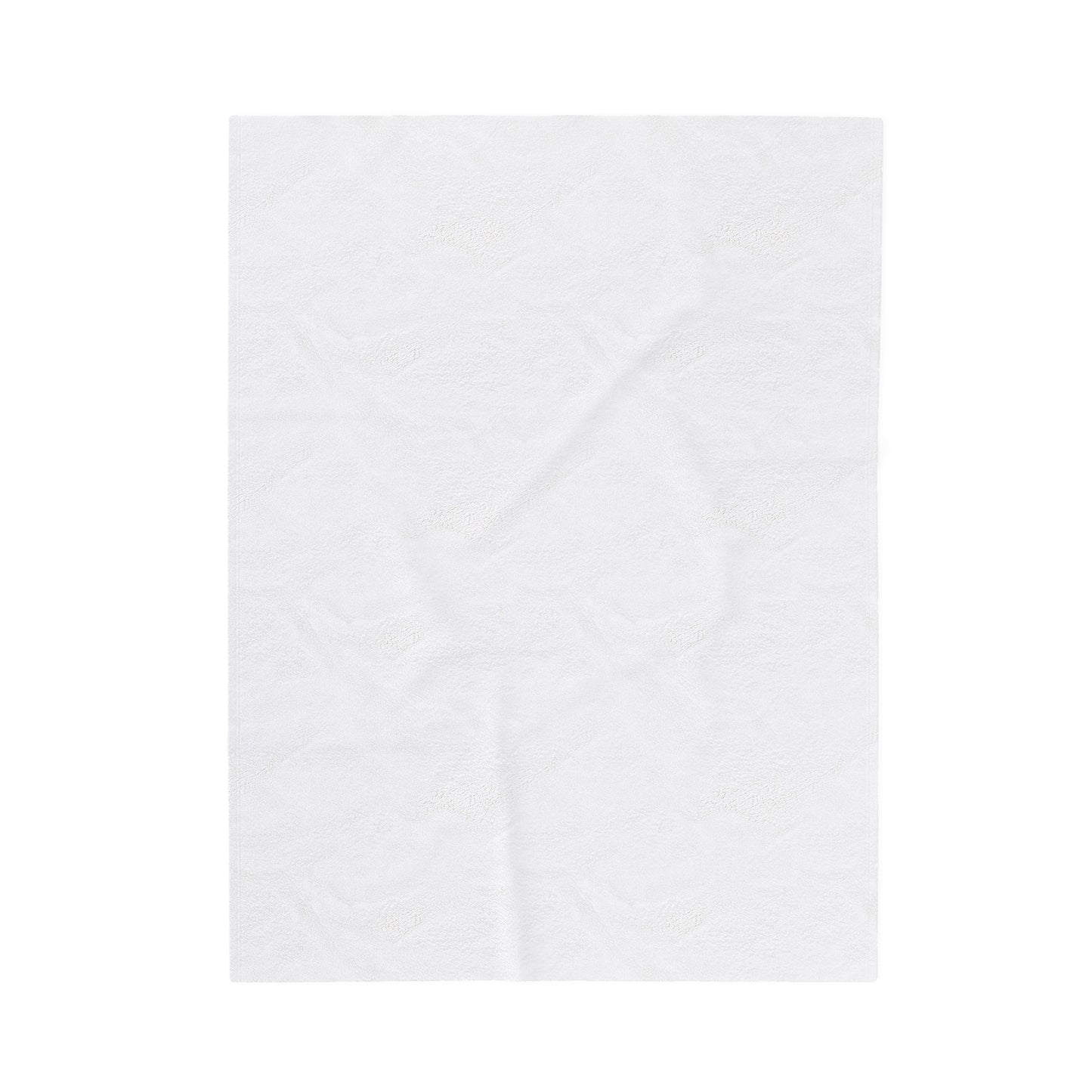 Smoov White Wave Velveteen Plush Blanket
