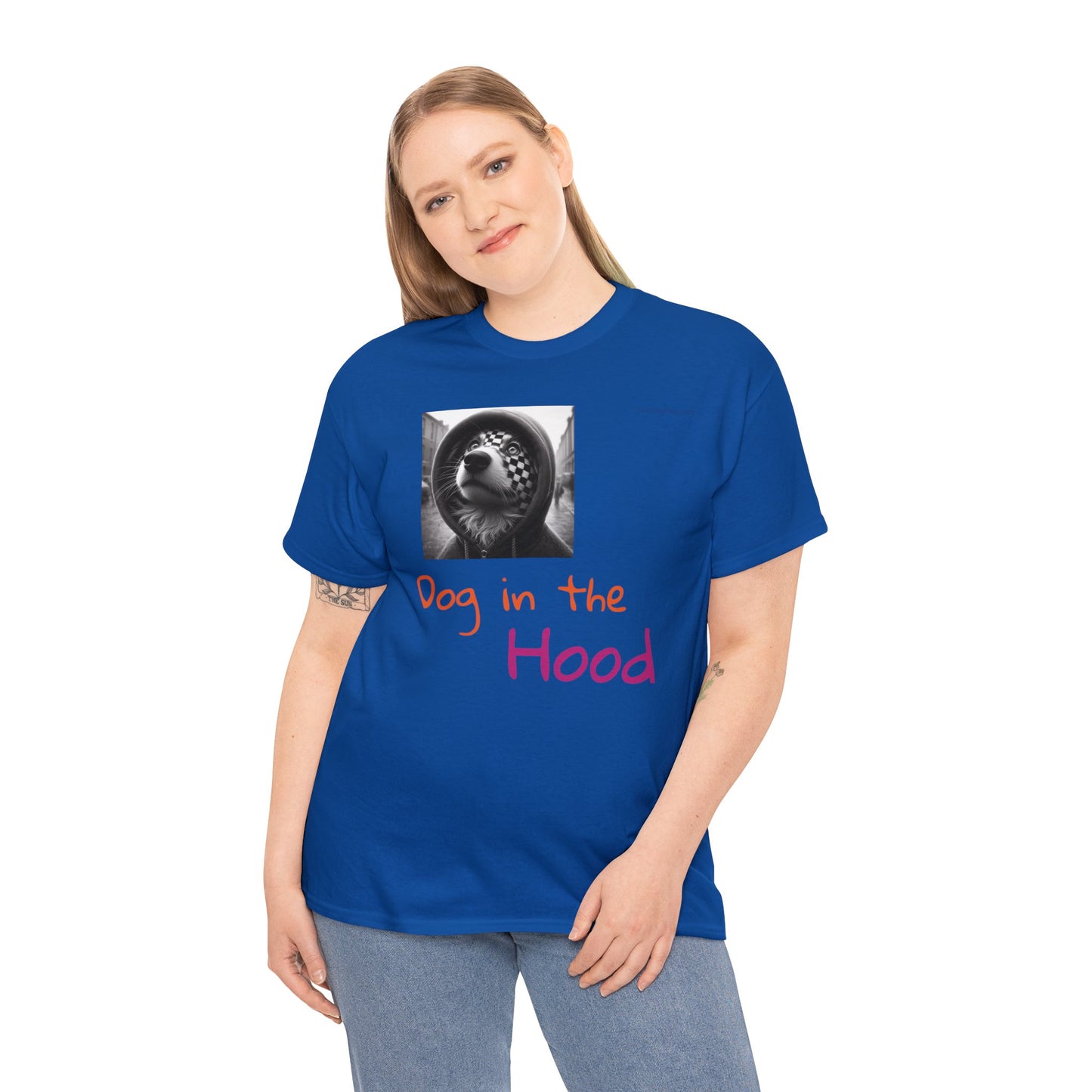 Dog in the Hood Unisex Heavy Cotton Tee